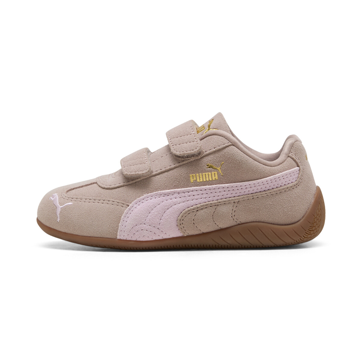 Speedcat OG Hook-And-Loop Sneakers Kids in Rose Latte/Pearl Pink by PUMA, UK 11.5