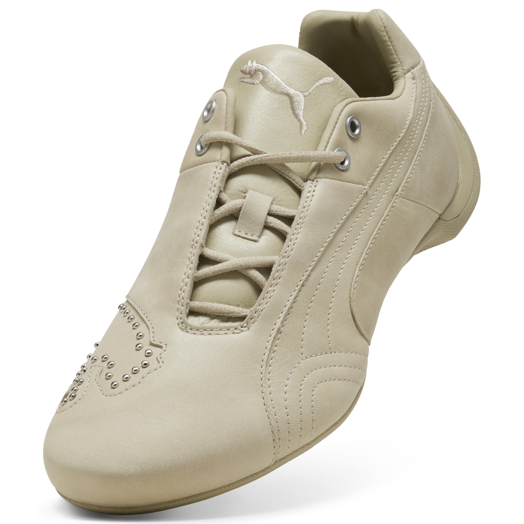 PUMA Future Cat Studs uniseks sneakers, Zilver, Maat 38 thumbnail 2