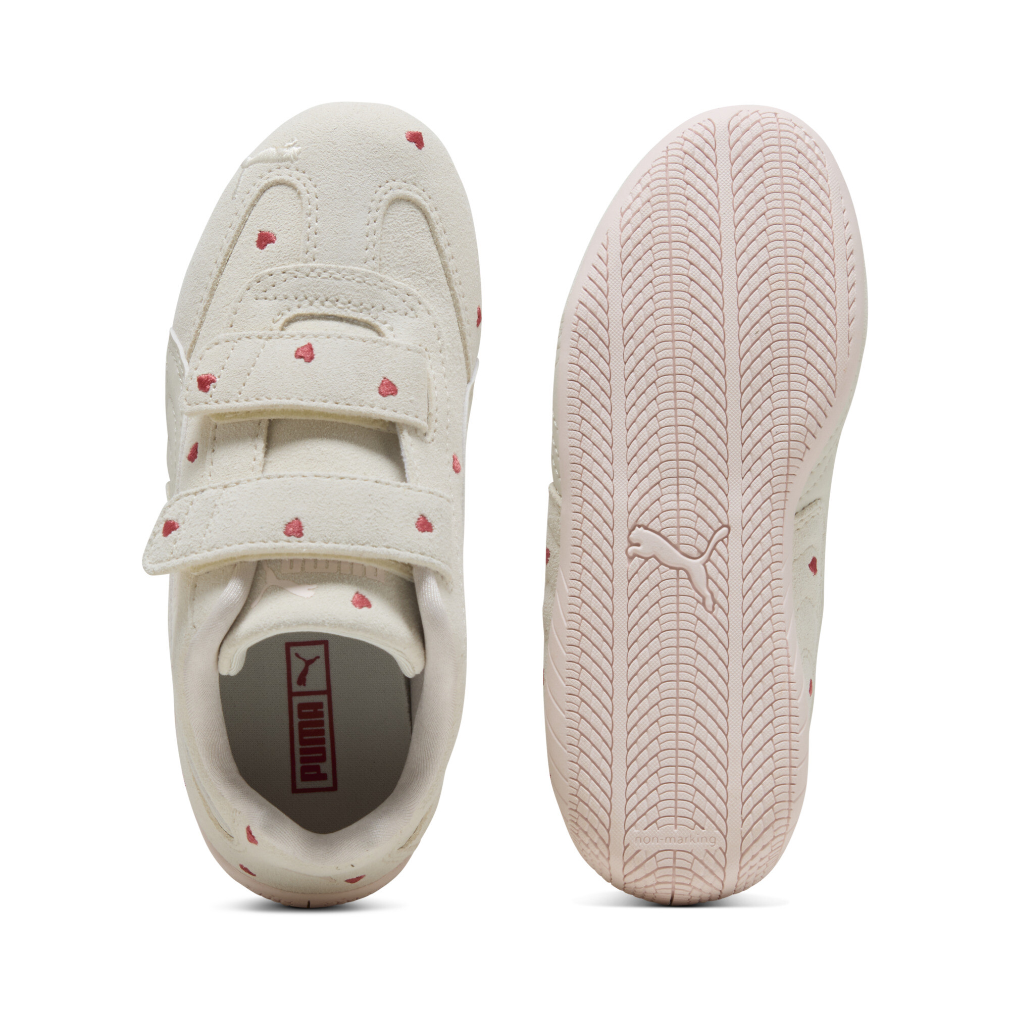 PUMA Speedcat Amor sneakers voor Dames, Grijs, Maat 28 thumbnail 4