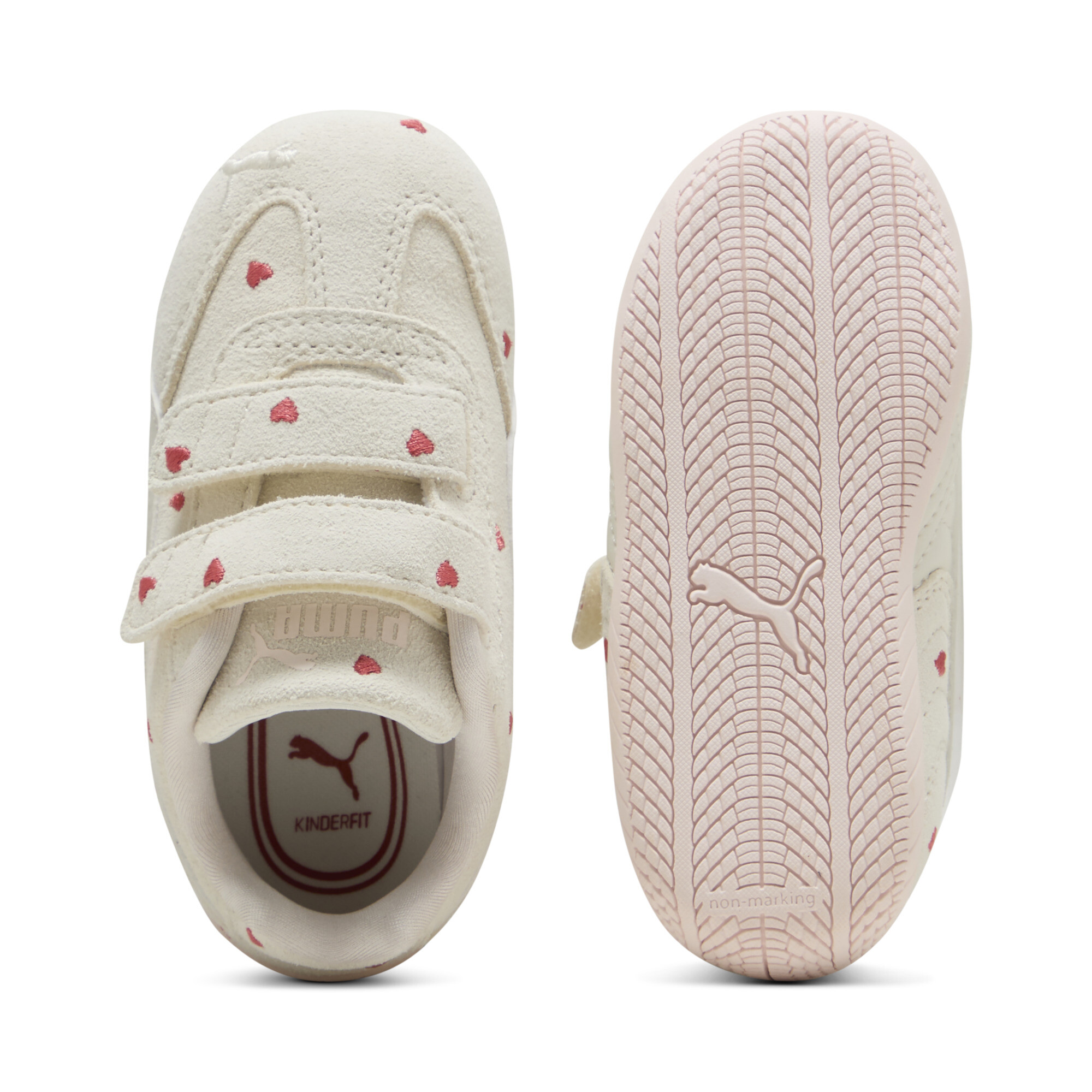 PUMA Speedcat Amor sneakers voor Dames, Grijs, Maat 19 thumbnail 4