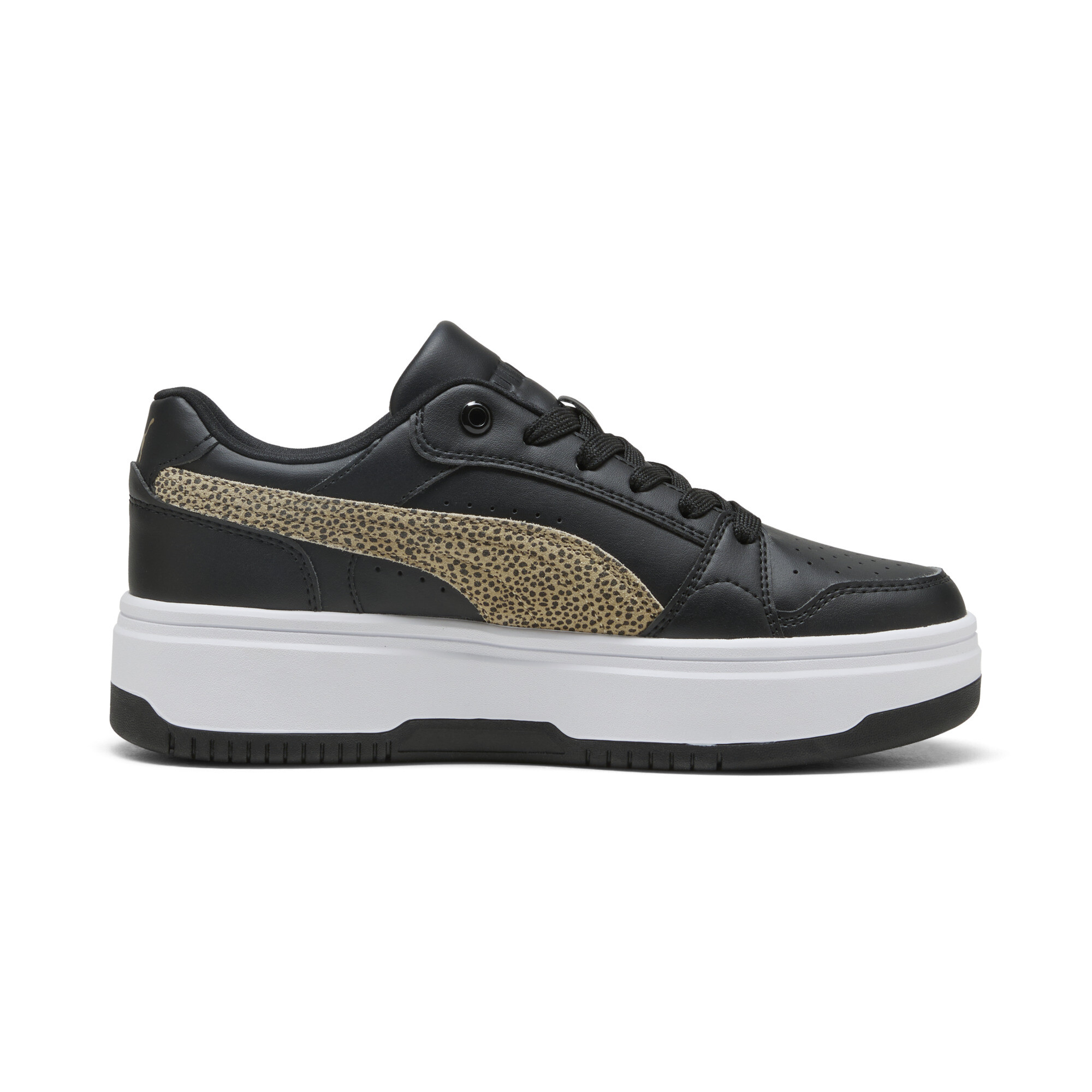 PUMA Rebound Femme Topcat lage sneakers voor Dames, Roze/Zwart/Wit, Maat 40,5 thumbnail 3