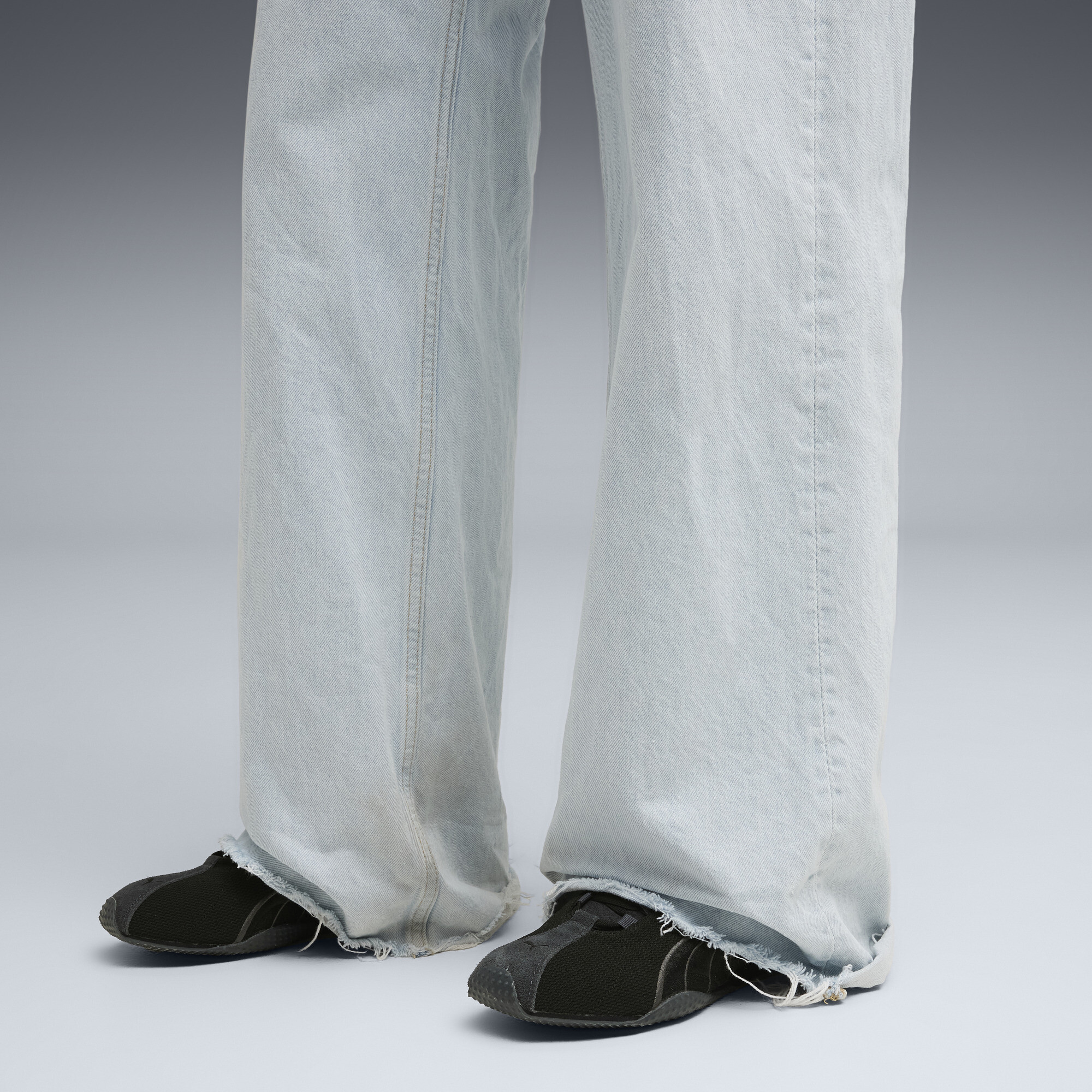 PUMA H-Street sneakers met borduursel, Zwart/Grijs, Maat 38 thumbnail 8