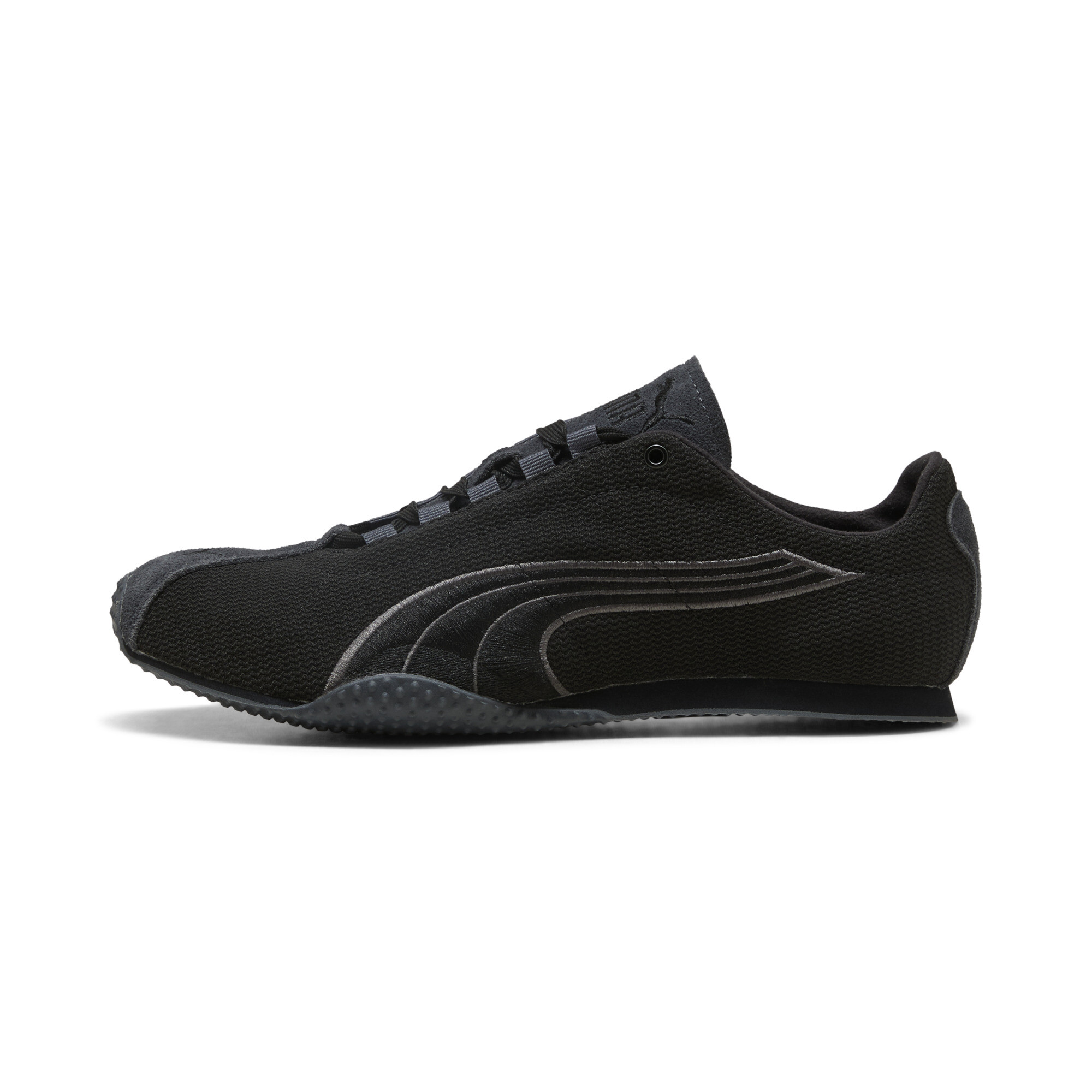 PUMA H-Street sneakers met borduursel, Zwart/Grijs, Maat 38
