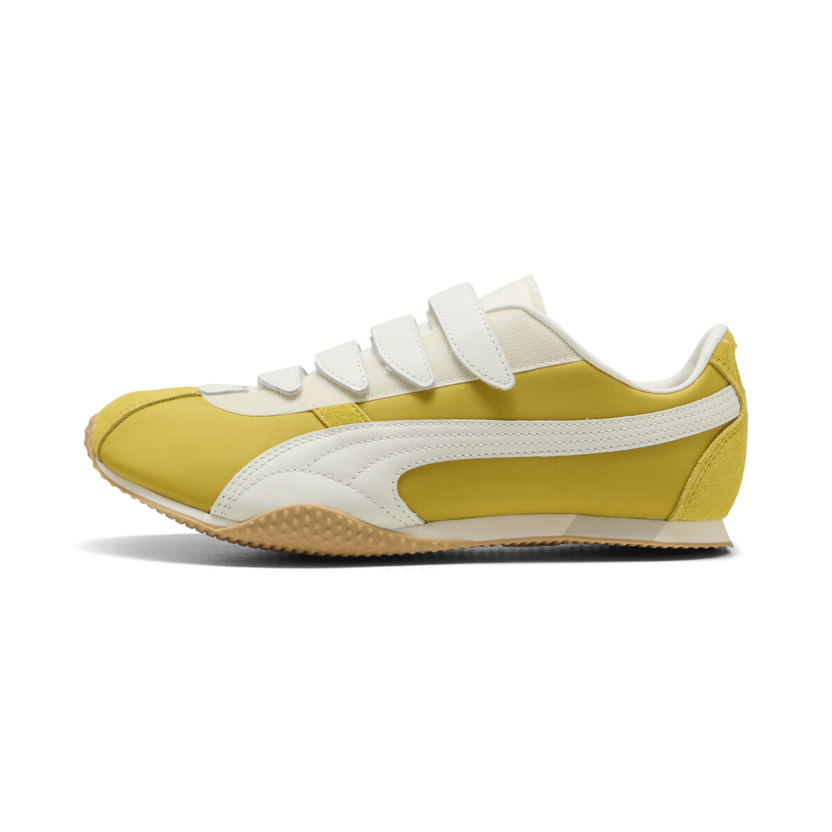 H-Street Strap Sneakers Unisex in Dazzling Yellow/Warm White by PUMA, UK 5