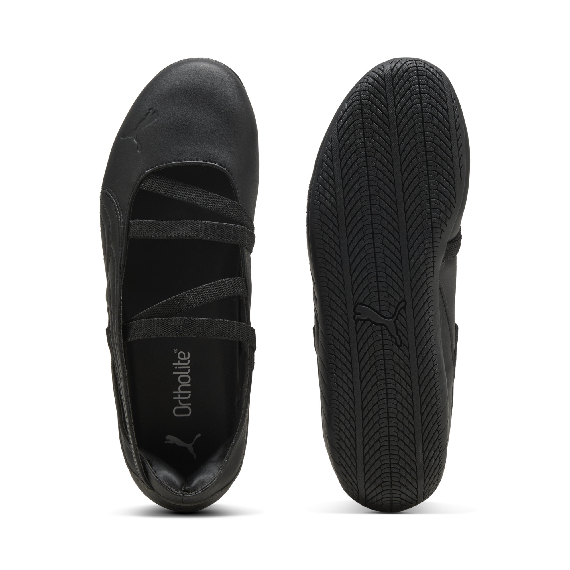 PUMA Speedcat balletsneakers voor Dames, Zwart, Maat 40 thumbnail 4