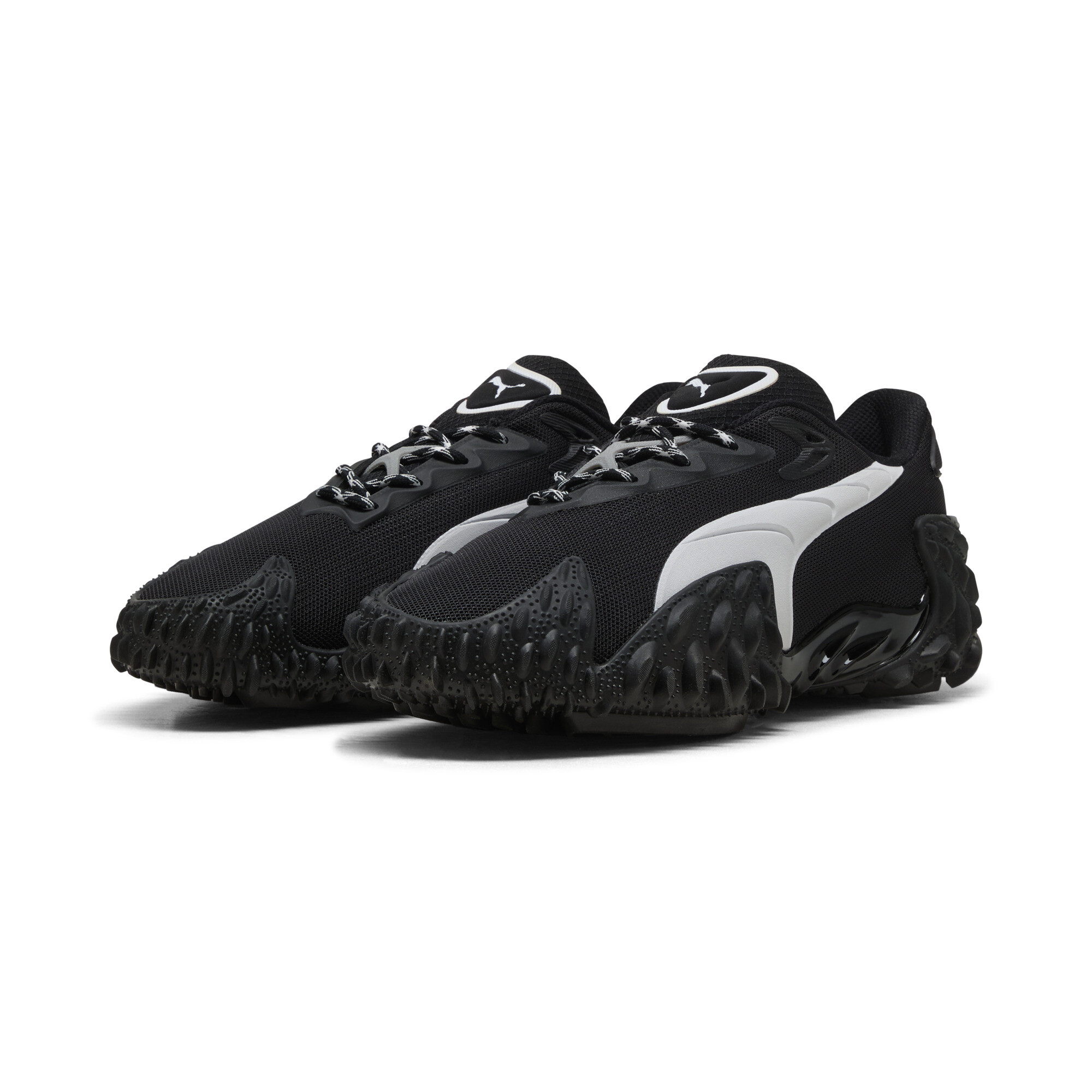 PUMA Mostro X Dots uniseks sneakers, Zwart/Wit, Maat 38 thumbnail 6