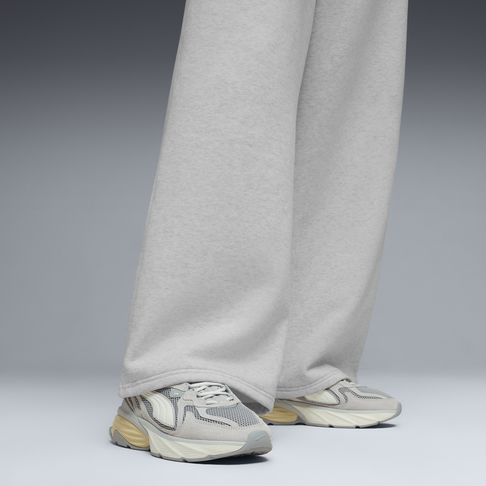 PUMA Fade sneakers uniseks, Grijs/Wit, Maat 37 thumbnail 8