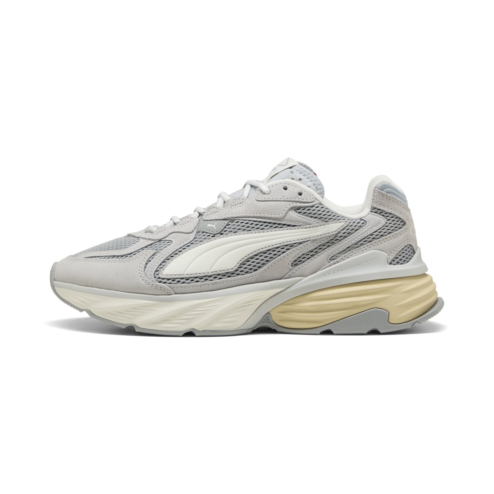 PUMA Fade sneakers uniseks, Grijs/Wit, Maat 37