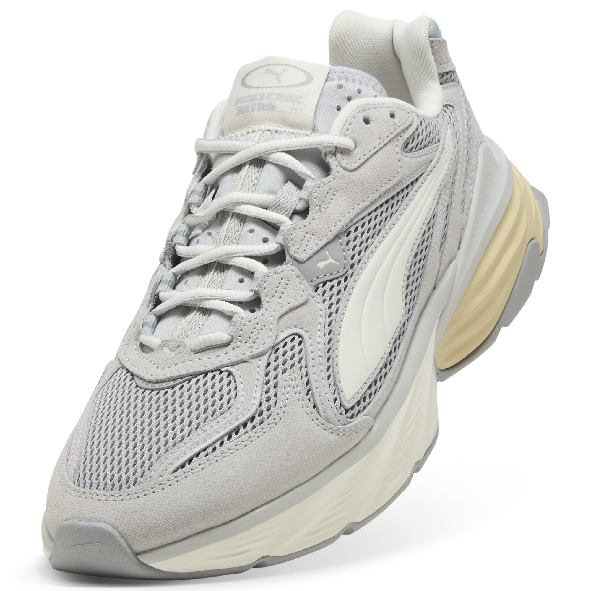 PUMA Fade sneakers uniseks, Grijs/Wit, Maat 37 thumbnail 2