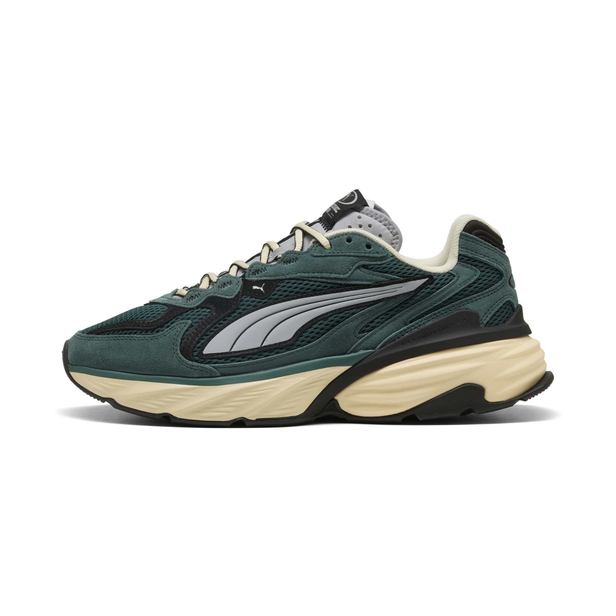 PUMA Fade Men's Sneakers in Green, Size 4.5