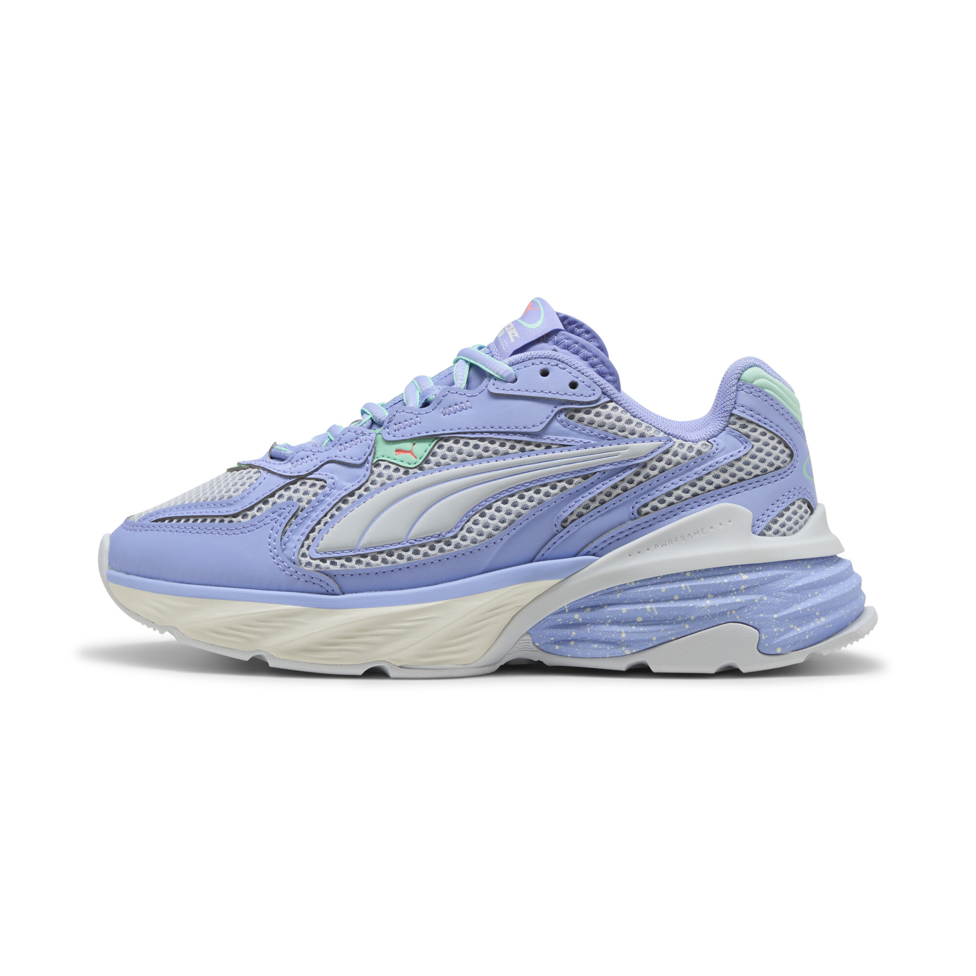 PUMA Fade Sneakers in Purple, Size 6