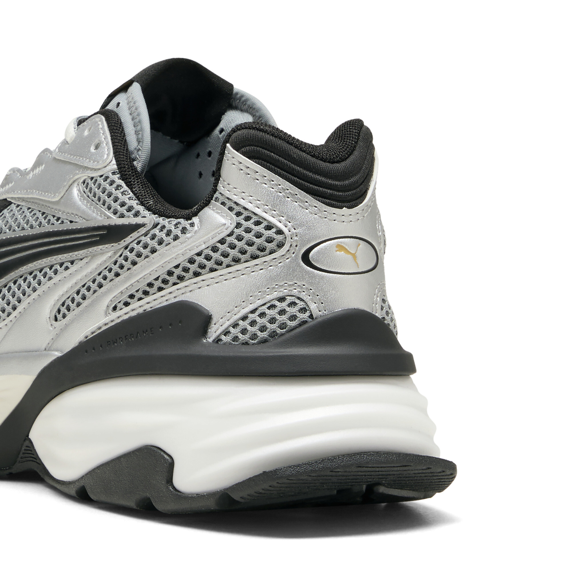 PUMA Fade sneakers uniseks, Zwart/Grijs/Zilver, Maat 47 thumbnail 5