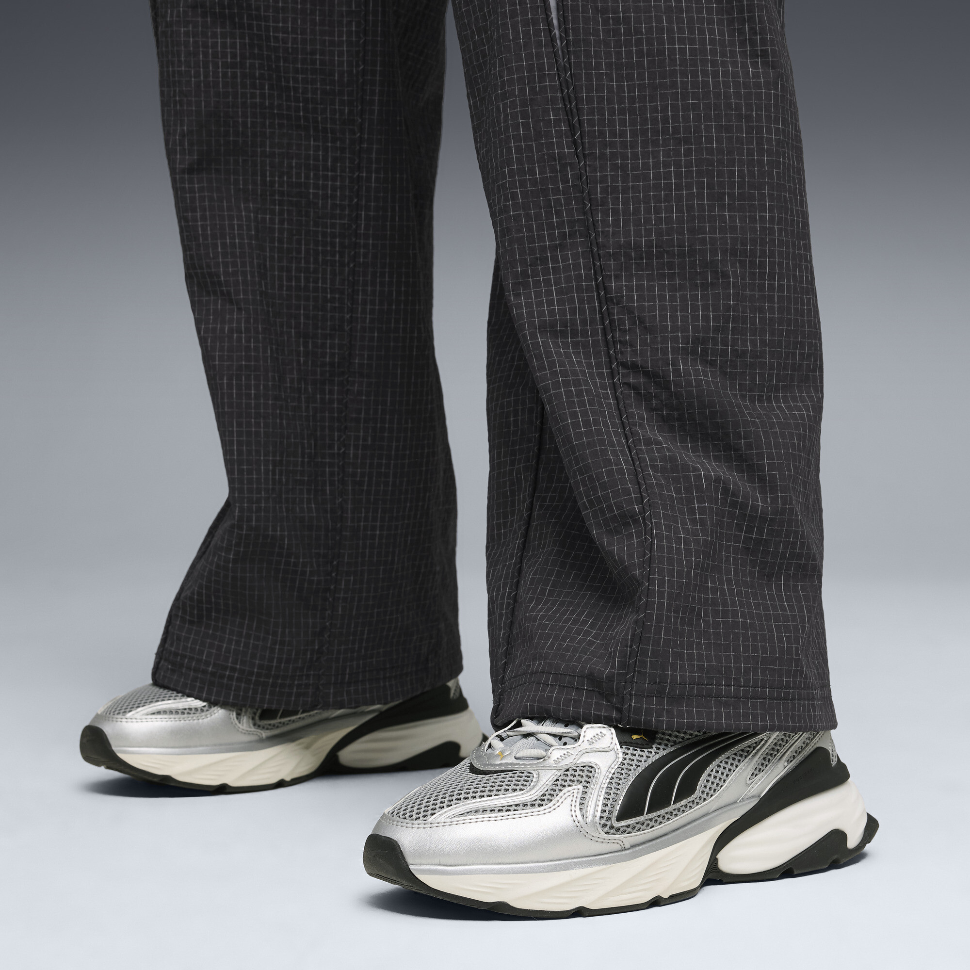 PUMA Fade sneakers uniseks, Zwart/Grijs/Zilver, Maat 47 thumbnail 8