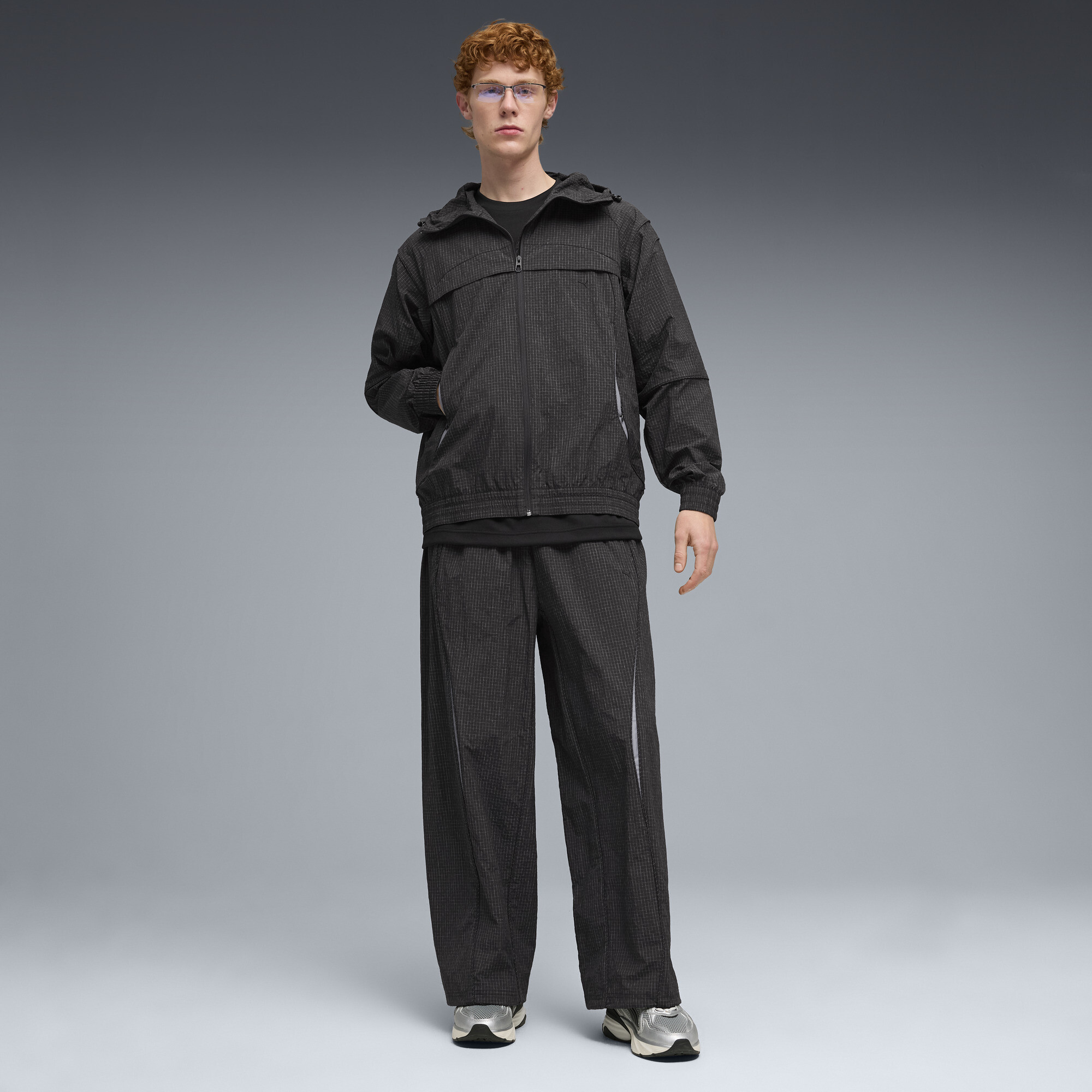 PUMA Fade sneakers uniseks, Zwart/Grijs/Zilver, Maat 47 thumbnail 7