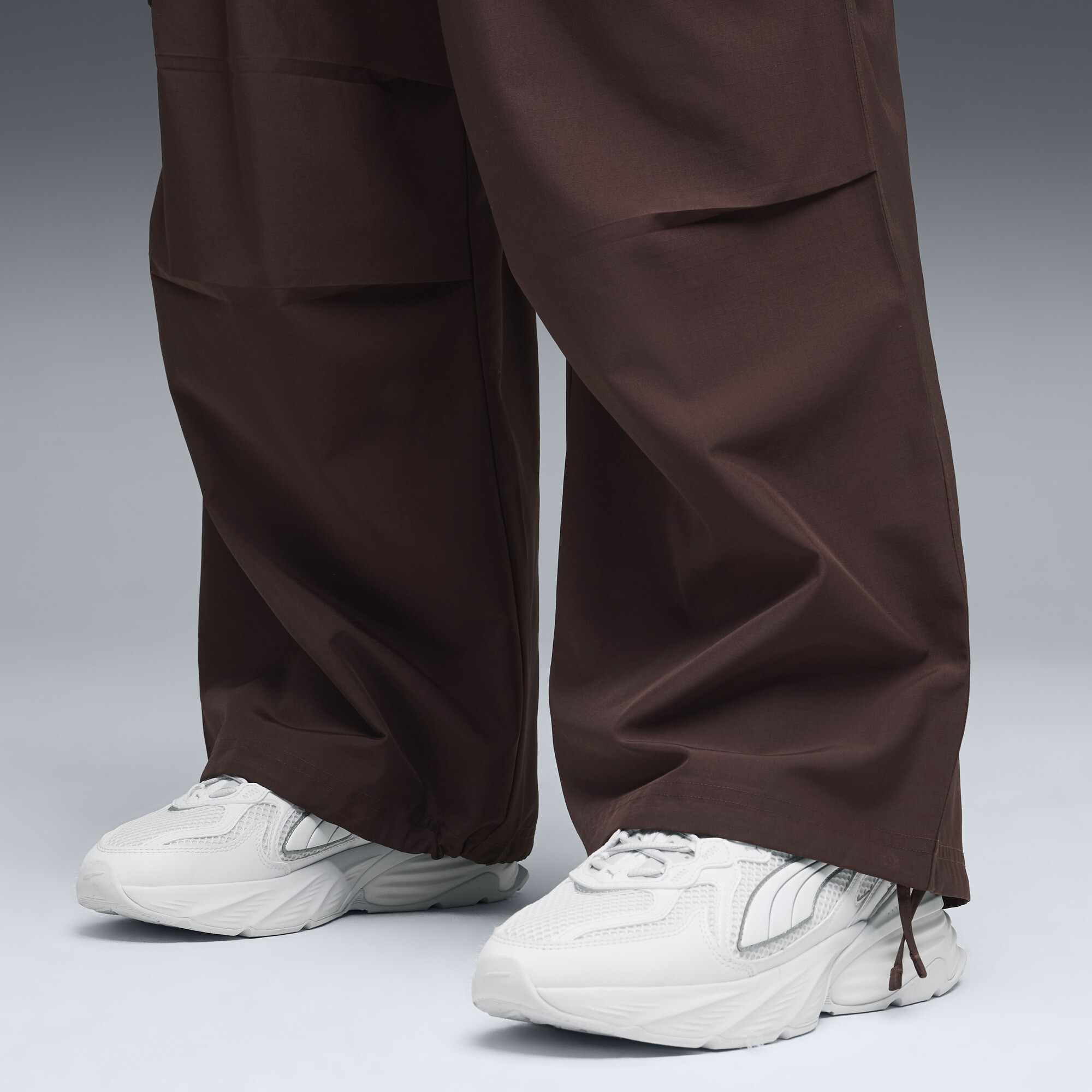 PUMA Fade sneakers uniseks, Wit/Zilver, Maat 37 thumbnail 8