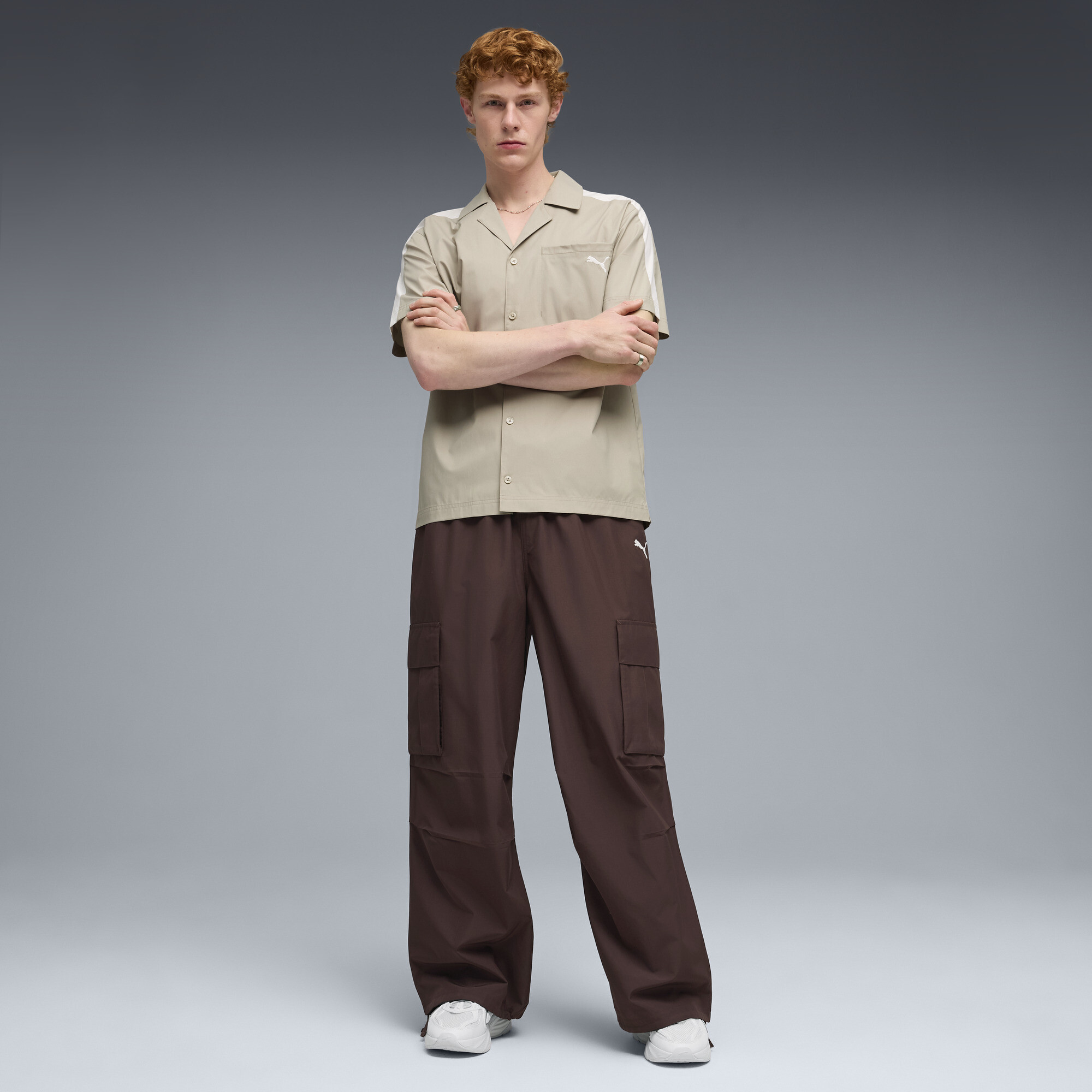 PUMA Fade sneakers uniseks, Wit/Zilver, Maat 37 thumbnail 7