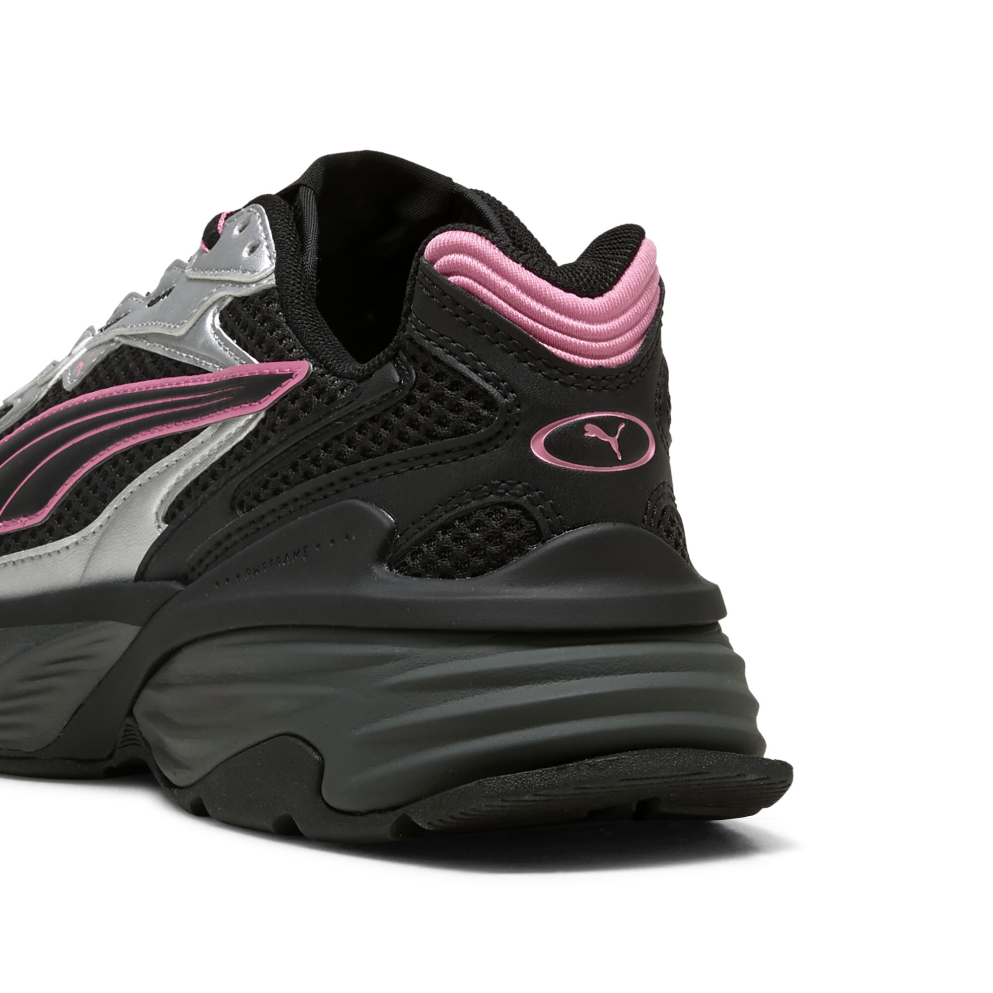 PUMA Fade sneakers uniseks, Zwart/Zilver, Maat 44,5 thumbnail 5