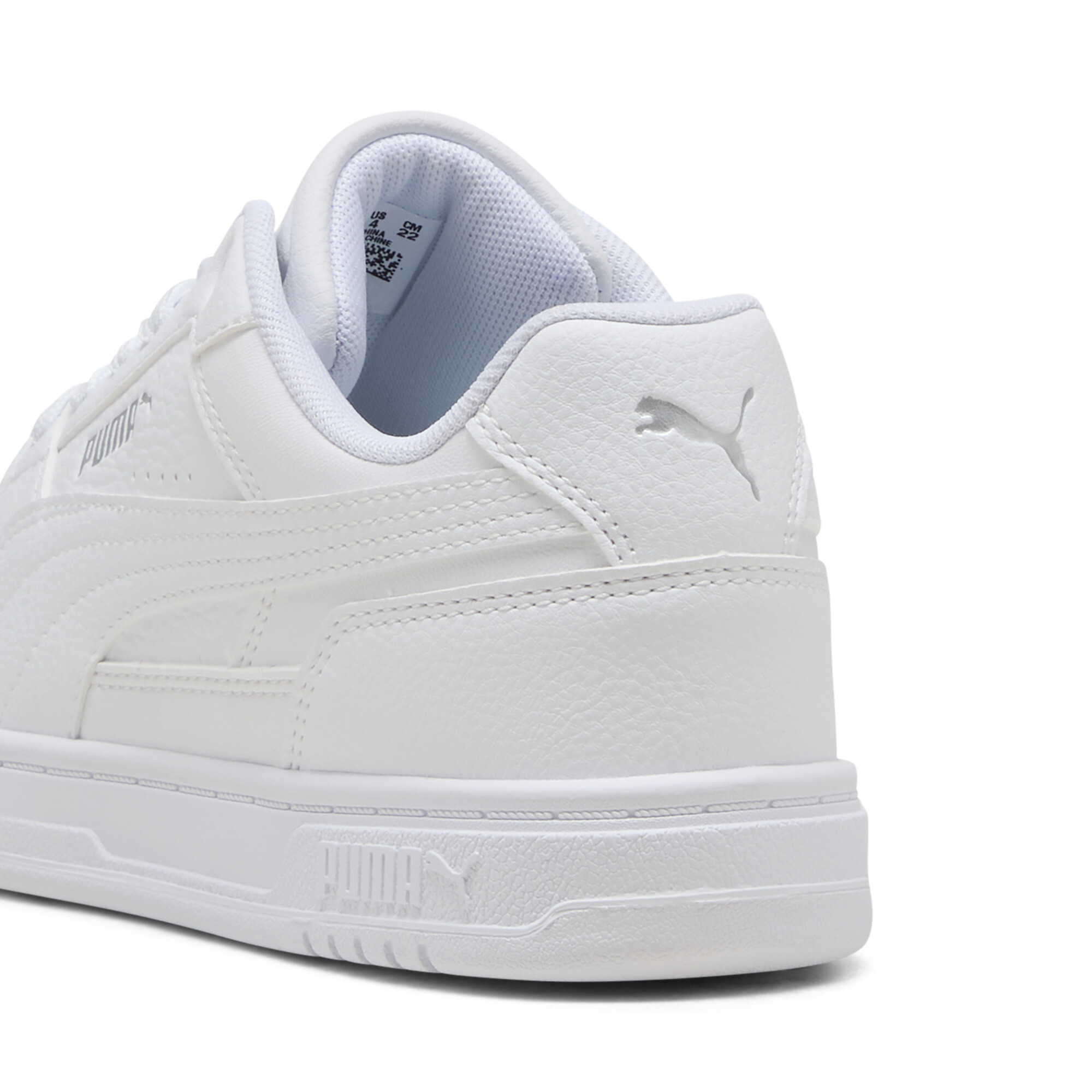 PUMA Caven III sneakers, Wit/Zilver, Maat 38 thumbnail 5