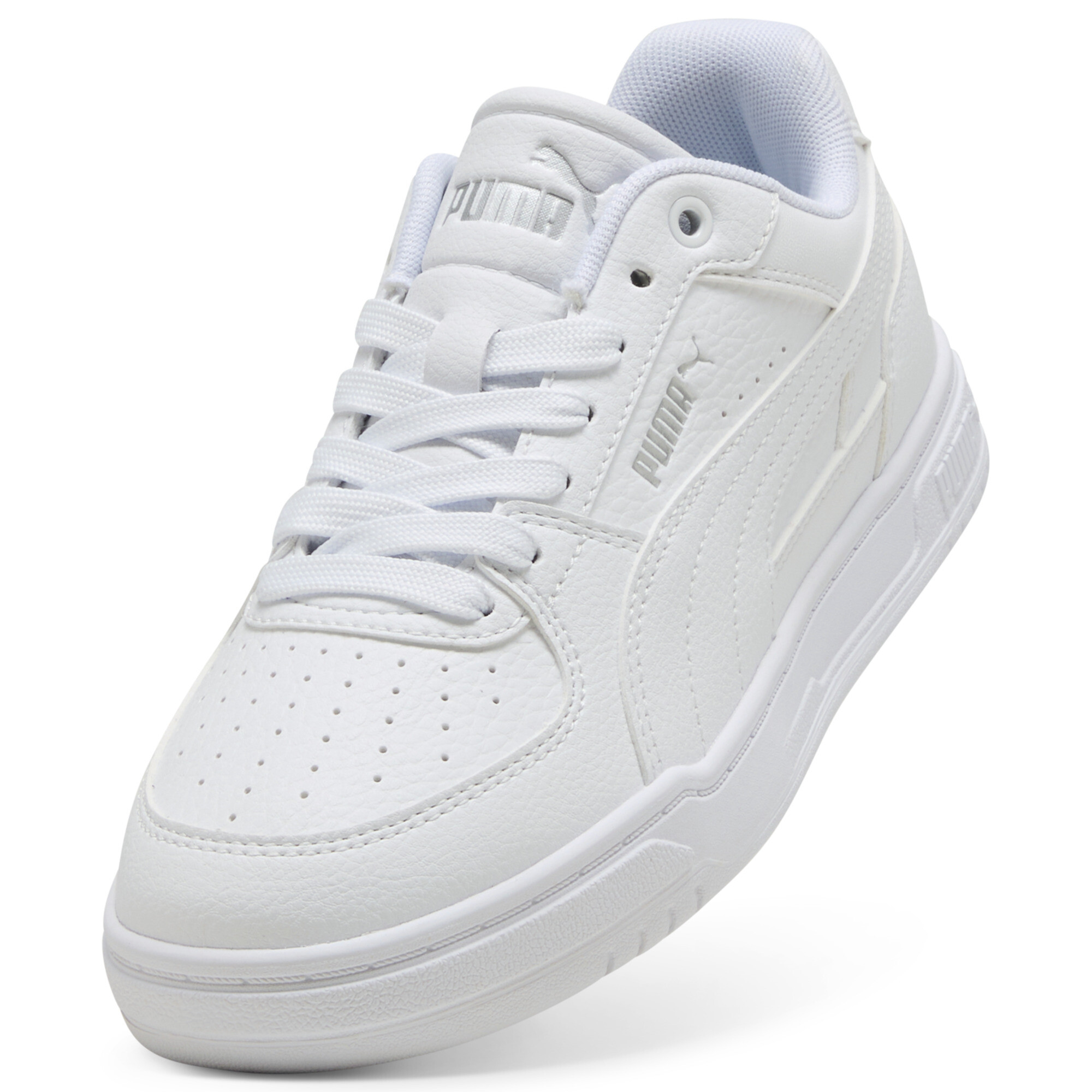 PUMA Caven III sneakers, Wit/Zilver, Maat 38 thumbnail 2