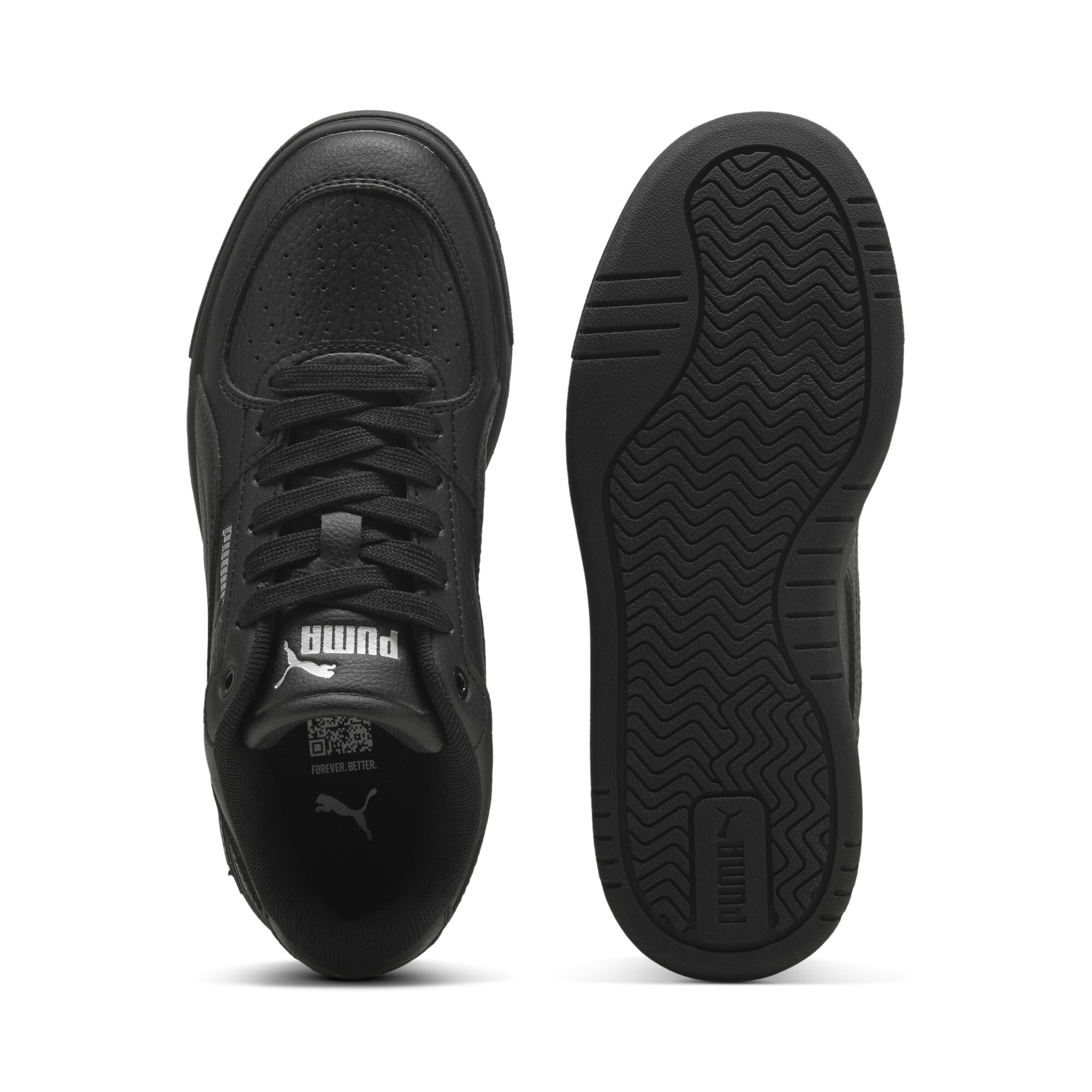 PUMA Caven III sneakers, Zwart/Zilver, Maat 37 thumbnail 4
