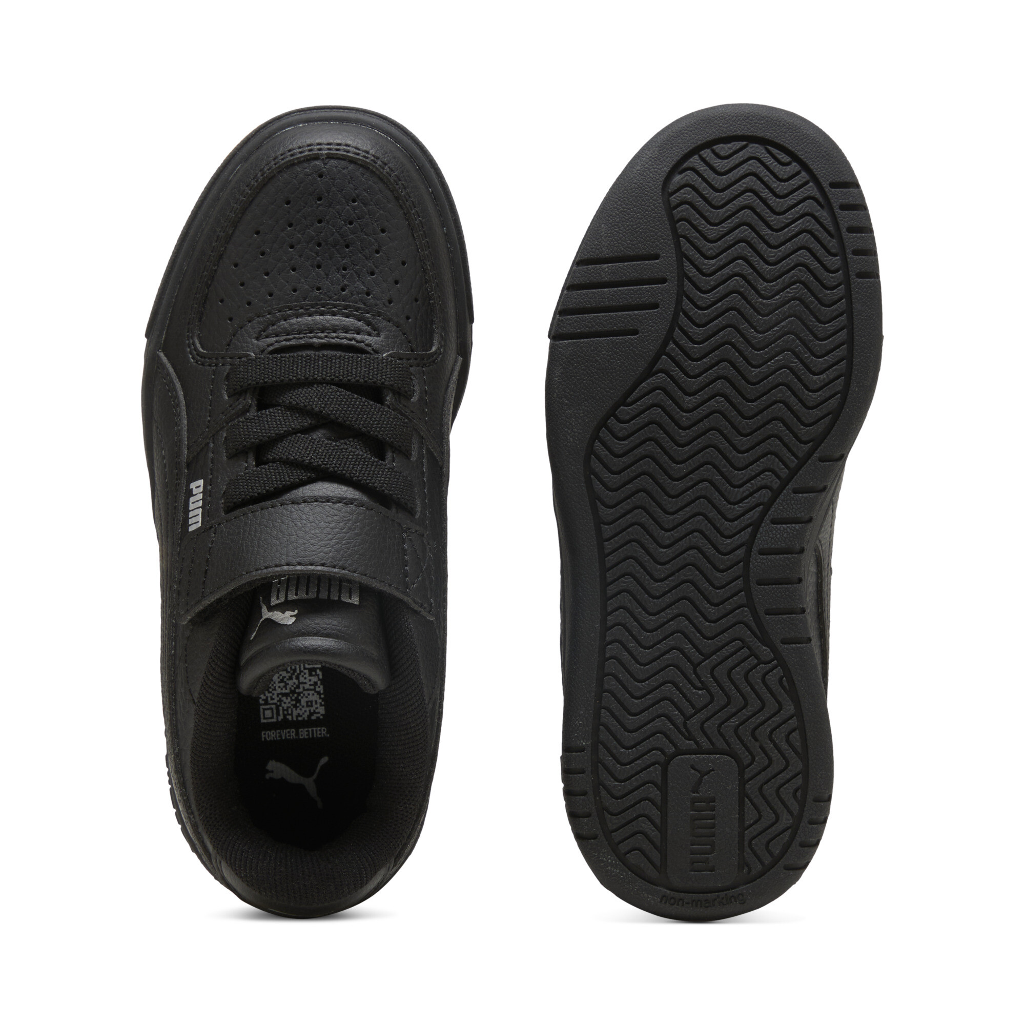 PUMA Caven III sneakers, Zwart/Zilver, Maat 32 thumbnail 4