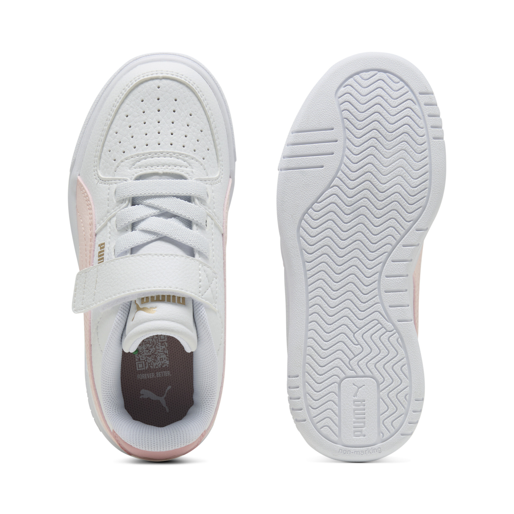 PUMA Caven III sneakers, Wit, Maat 32,5 thumbnail 4