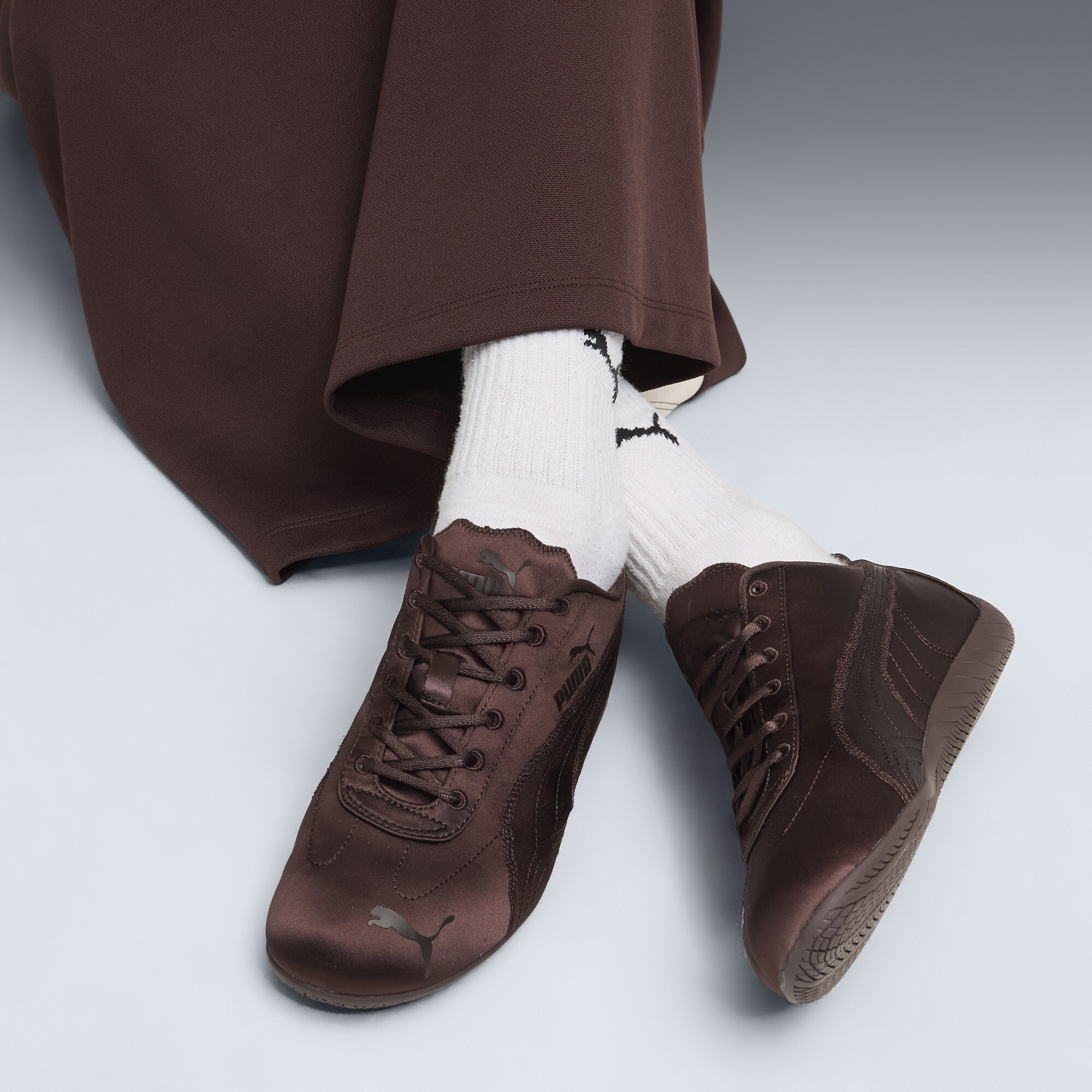 PUMA Speedcat Venus sneakers voor Dames, Bruin, Maat 41 thumbnail 8