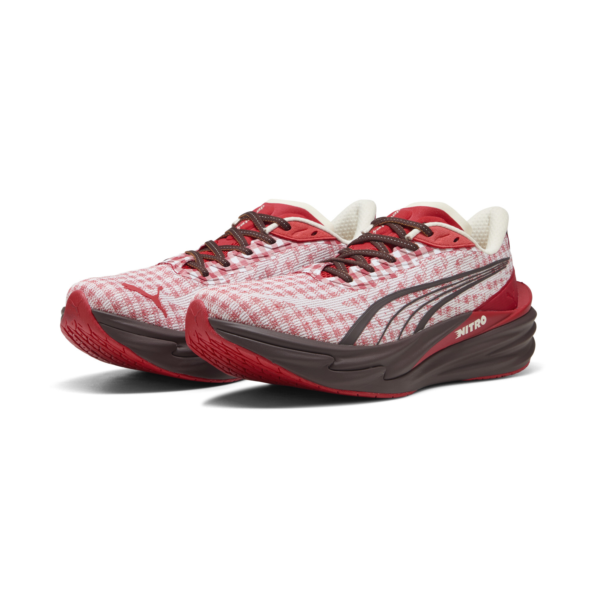 PUMA Chaussures de running à carreaux Deviate NITRO™ 4 Homme Accessoires 40.5 - vue 2