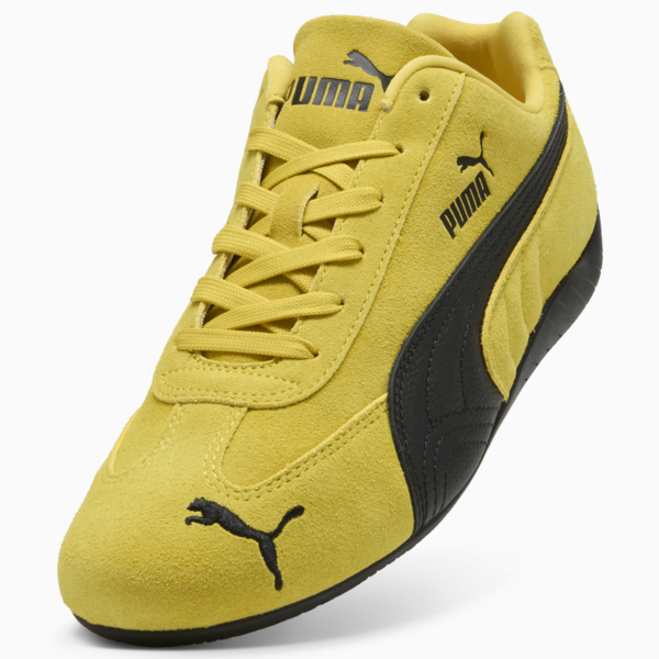 Speedcat Sneakers Unisex, Pelé Yellow-PUMA Black, large-ZAF