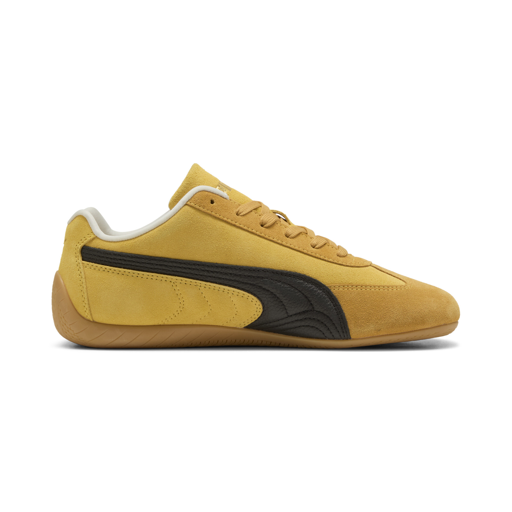 PUMA Speedcat sneakers uniseks, Zwart/Geel, Maat 46 thumbnail 3