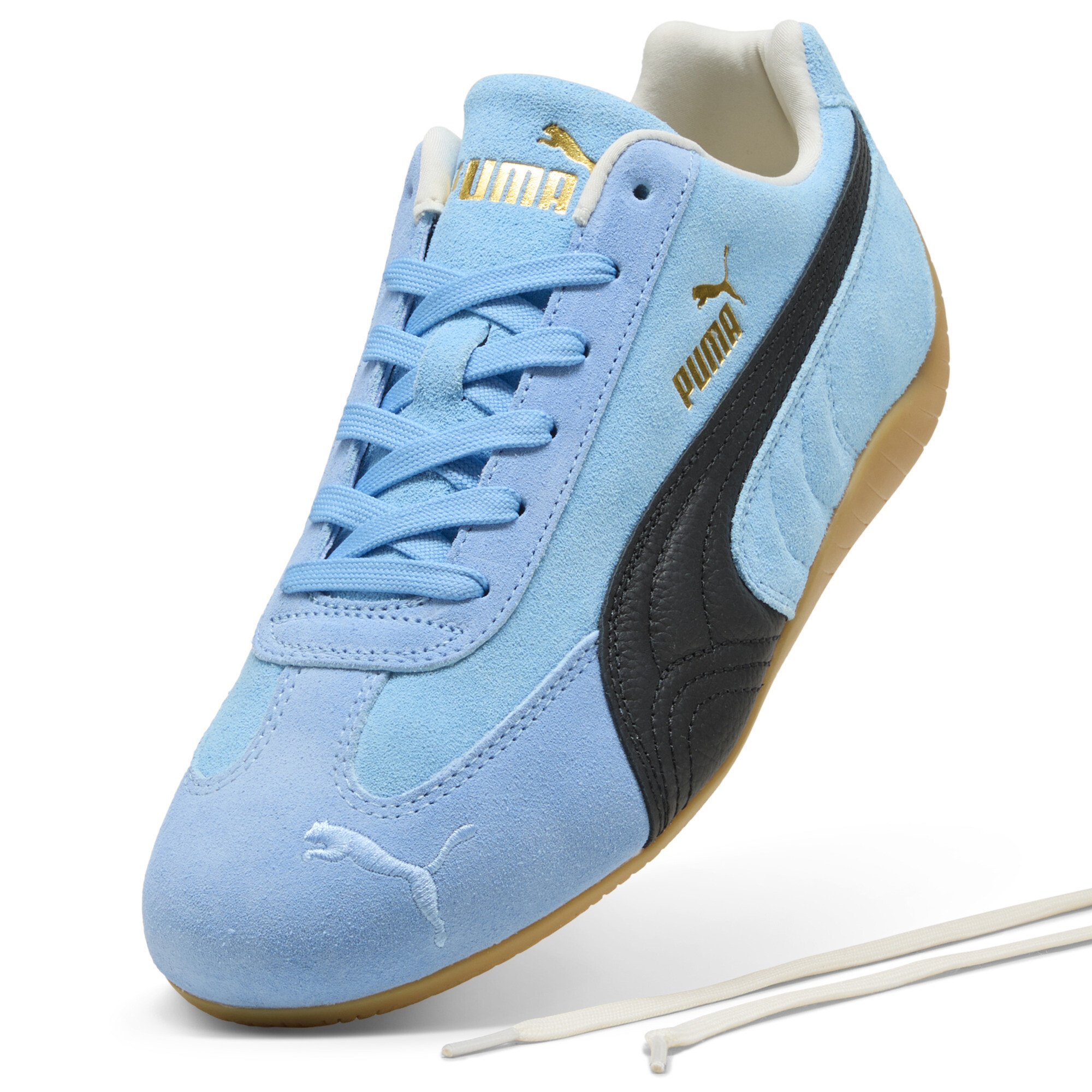 PUMA Speedcat sneakers uniseks, Blauw/Zilver, Maat 39 thumbnail 2