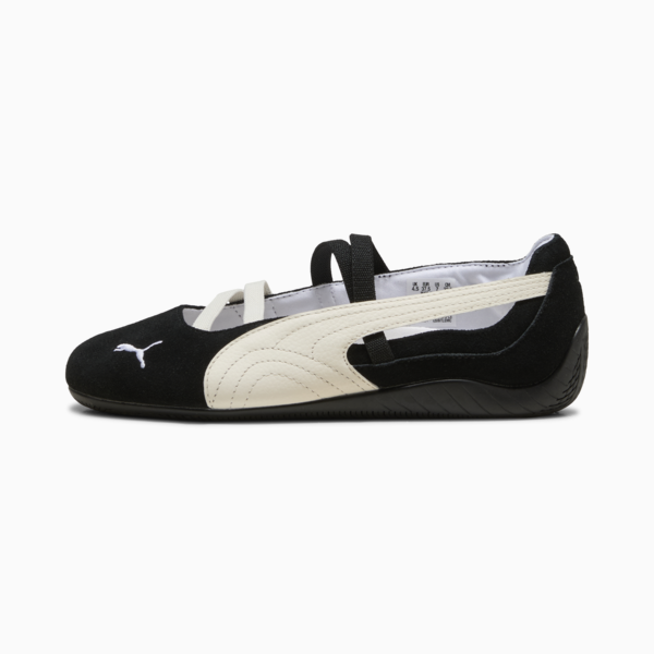 Speedcat Ballet Sneakers Women, PUMA Black-PUMA White-Warm White, large-ZAF