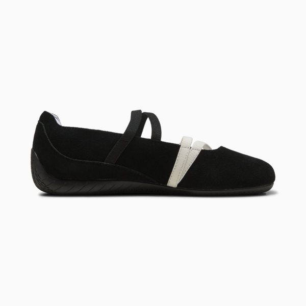 Speedcat Ballet Sneakers Women, PUMA Black-PUMA White-Warm White, large-ZAF
