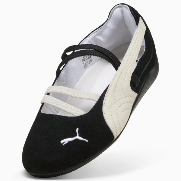 Speedcat Ballet Sneakers Women, PUMA Black-PUMA White-Warm White, large-ZAF