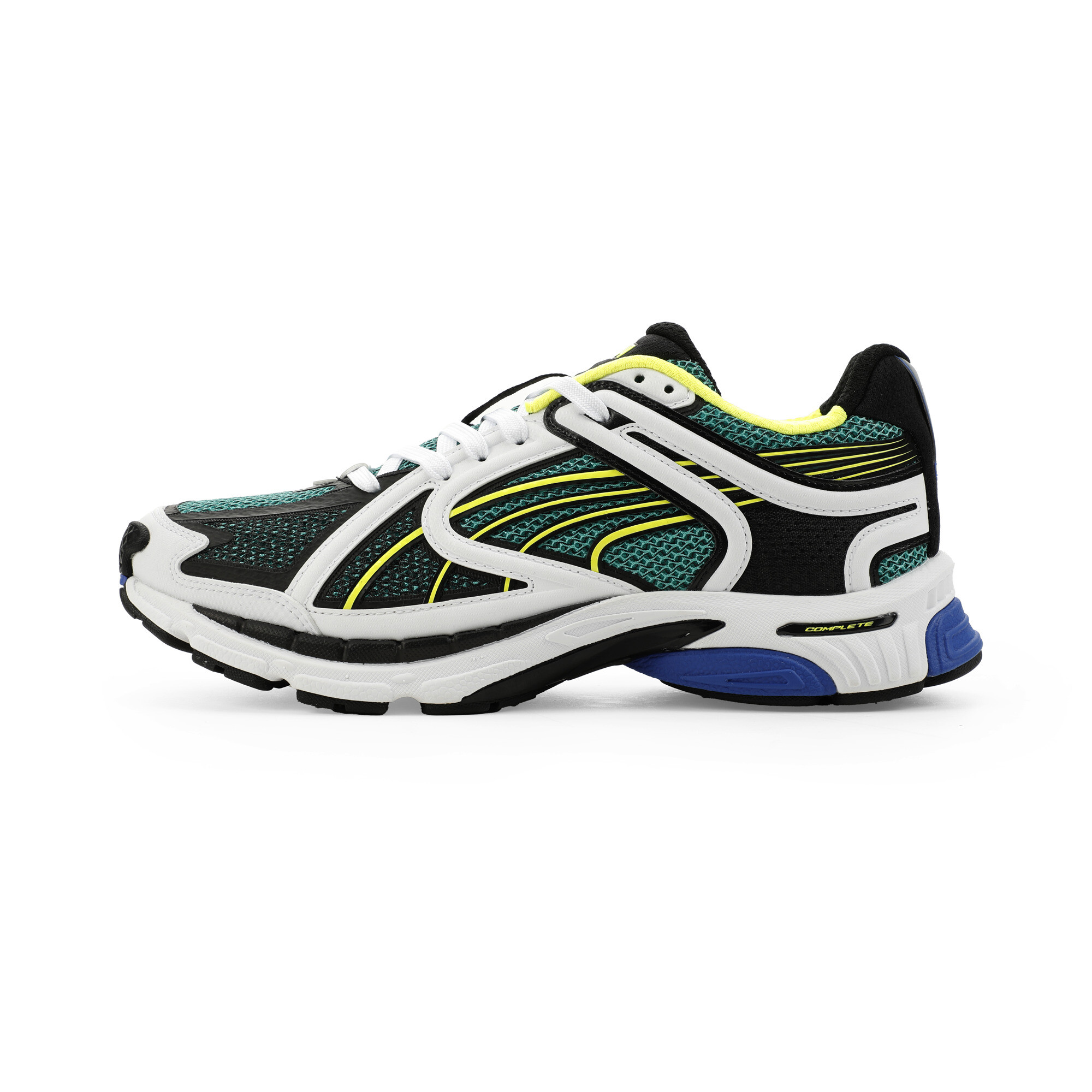 PUMA SkyJet uniseks sneakers, Groen/Zwart/Wit, Maat 35,5 thumbnail 5
