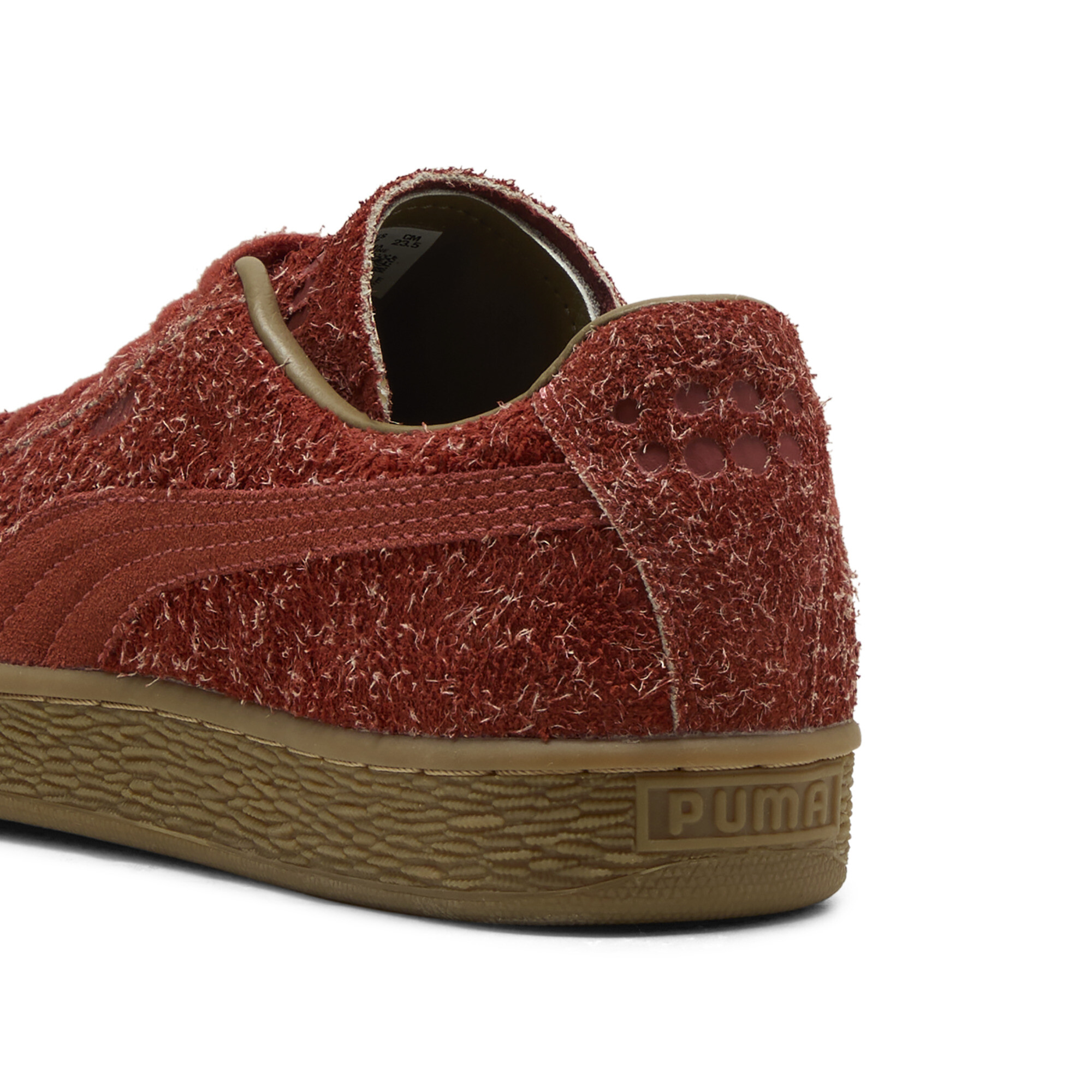 PUMA x DANIËLLE CATHARI Suede Fuzzy sneakers Uniseks, Rood, Maat 40,5 thumbnail 5