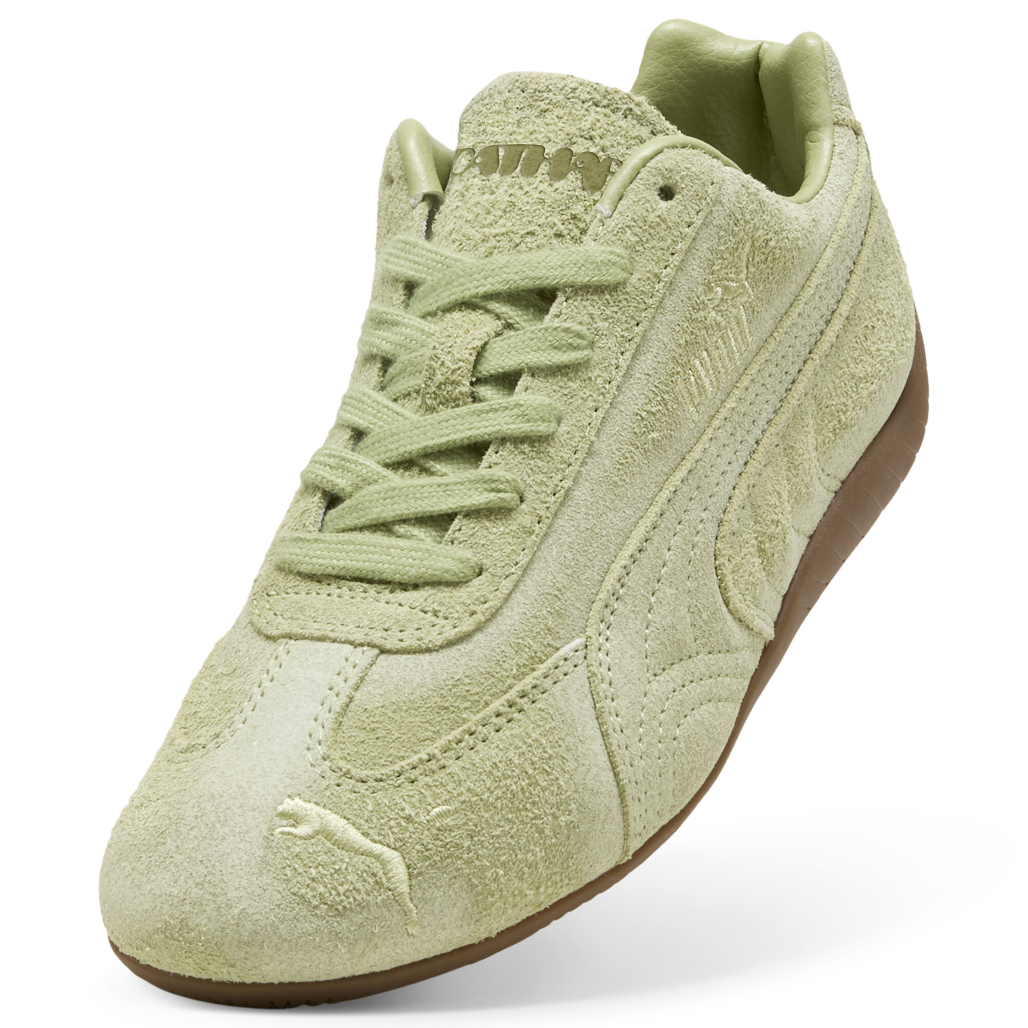 PUMA x DANIËLLE CATHARI Speedcat verwassen sneakers Uniseks, Groen, Maat 41 thumbnail 2