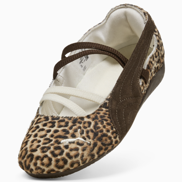 Speedcat Wild Ballet Sneakers Women, Chocolate-Warm White, large-ZAF