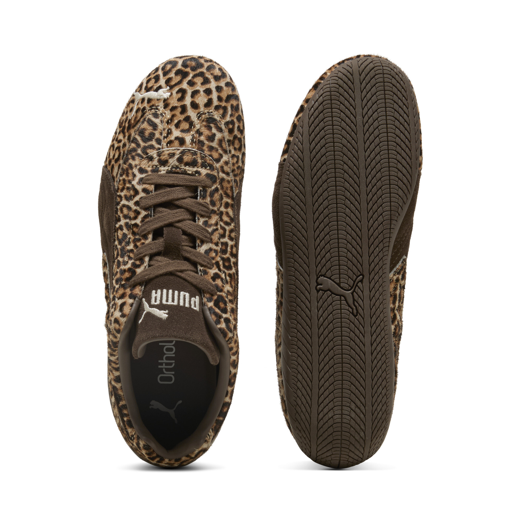 PUMA Speedcat Wild sneakers voor Dames, Wit, Maat 35,5 thumbnail 4