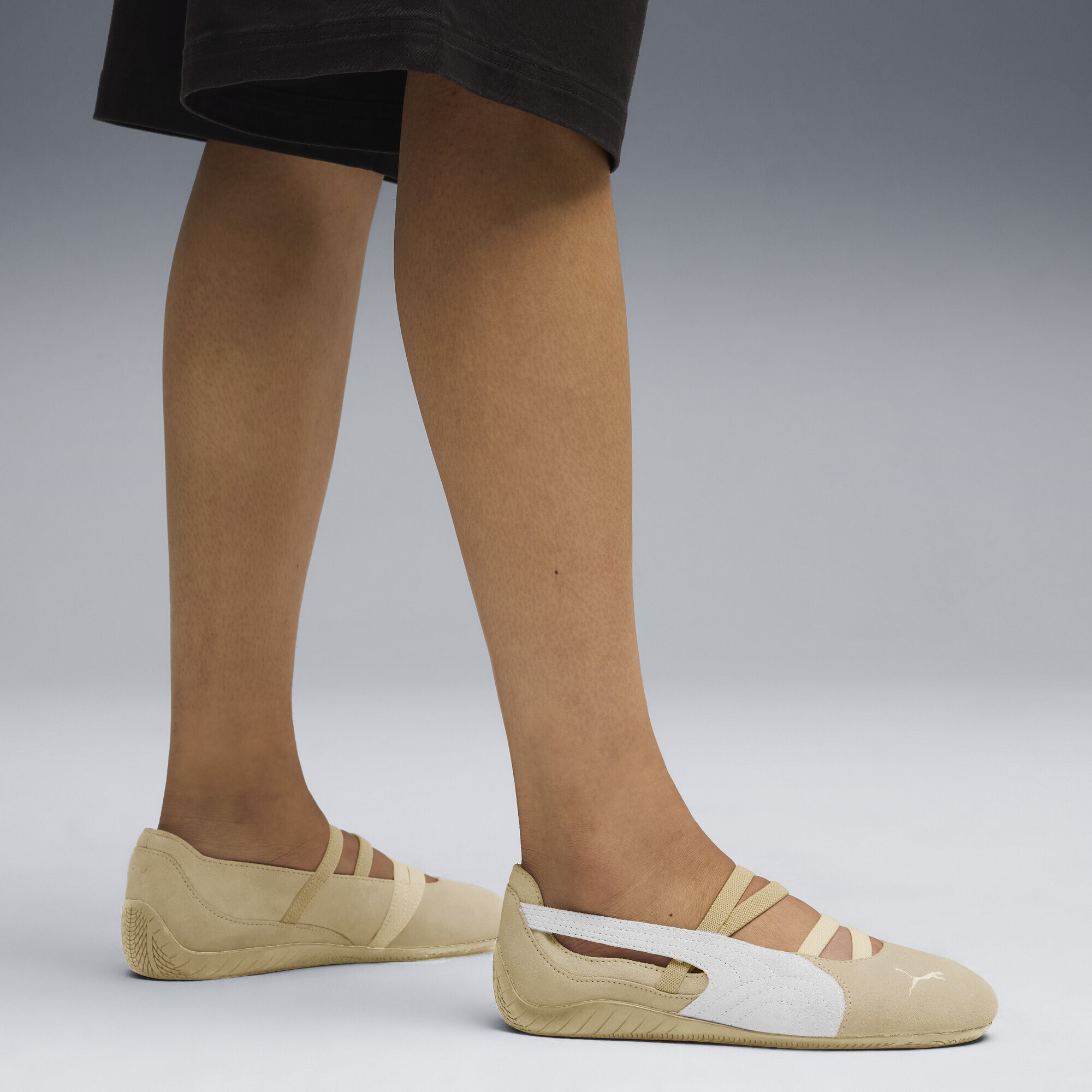 PUMA Speedcat Suede Cafe Ballet sneakers voor Dames, Wit, Maat 41 thumbnail 8