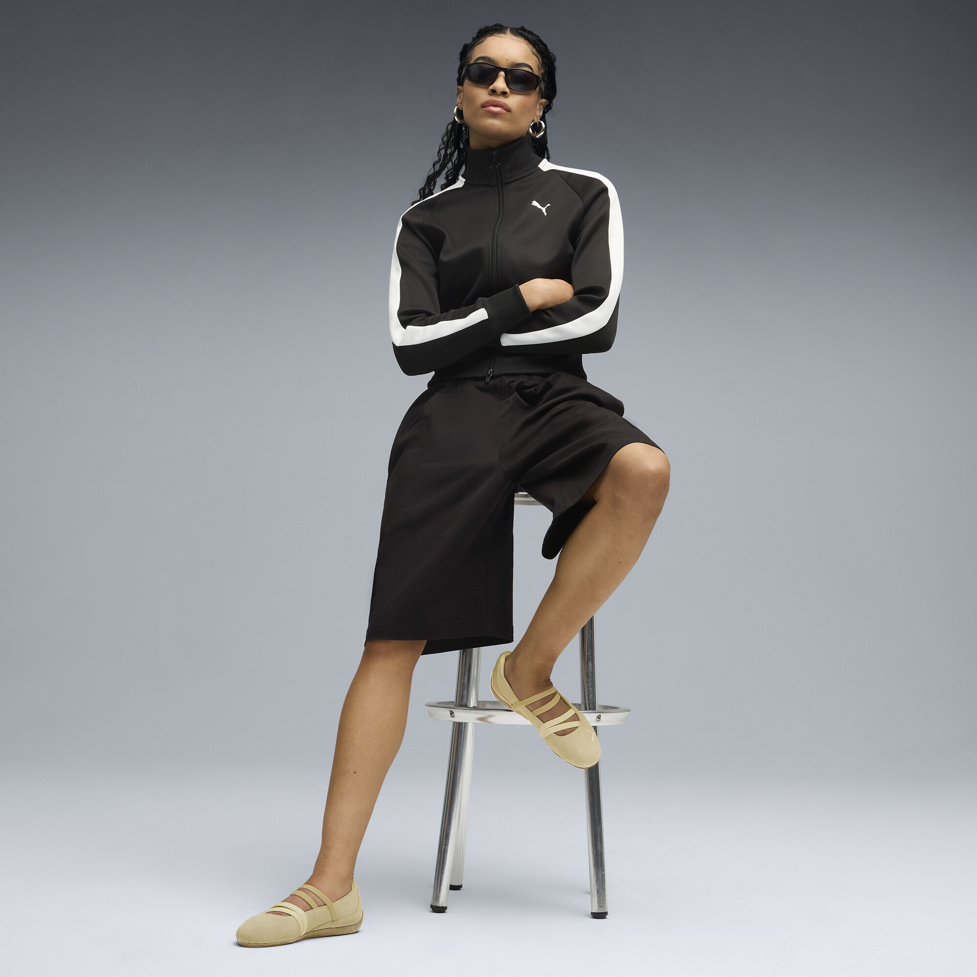 PUMA Speedcat Suede Cafe Ballet sneakers voor Dames, Wit, Maat 41 thumbnail 7