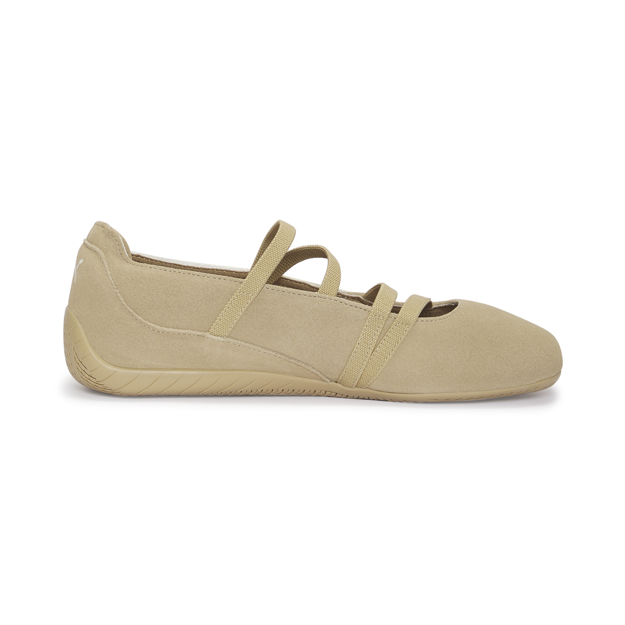 PUMA Speedcat Suede Cafe Ballet sneakers voor Dames, Wit, Maat 40 thumbnail 3