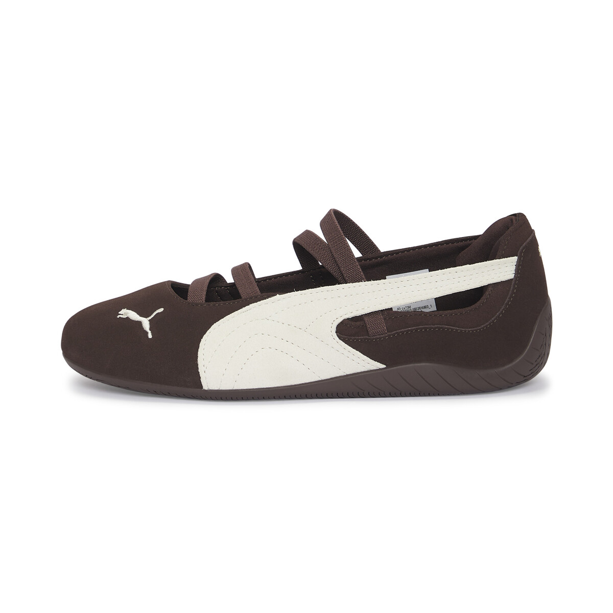 Speedcat Cafe Ballet Sneakers Women in Dark Chocolate/Warm White by PUMA, UK 6.5