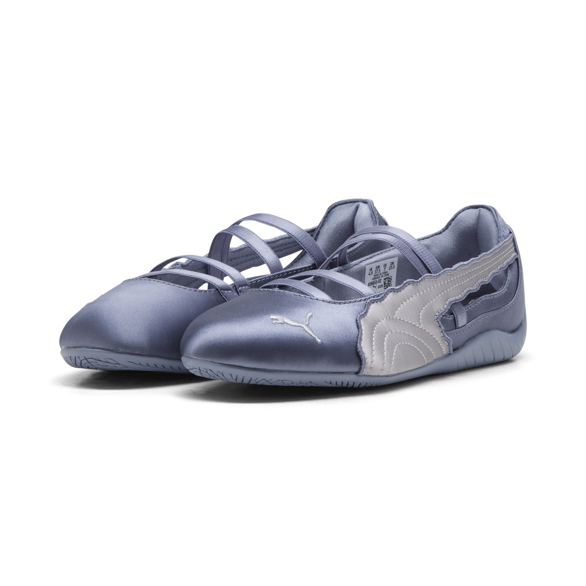 PUMA Speedcat balletsneakers voor Dames, Grijs/Zilver, Maat 35,5 thumbnail 6