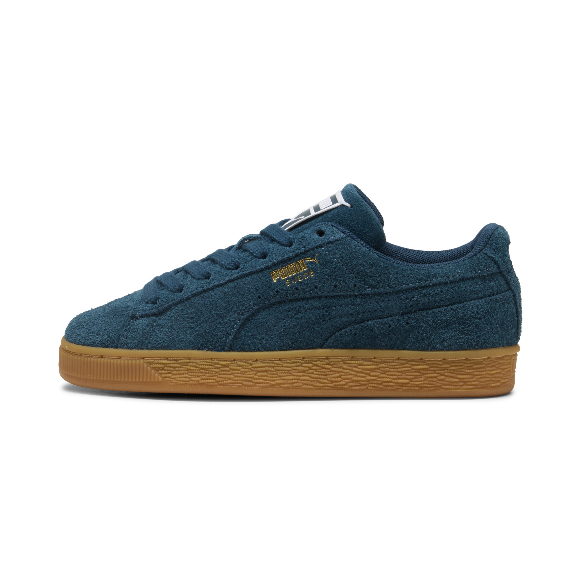 PUMA Suede Forever Big Kids' Sneakers in Blue, Size 4.5
