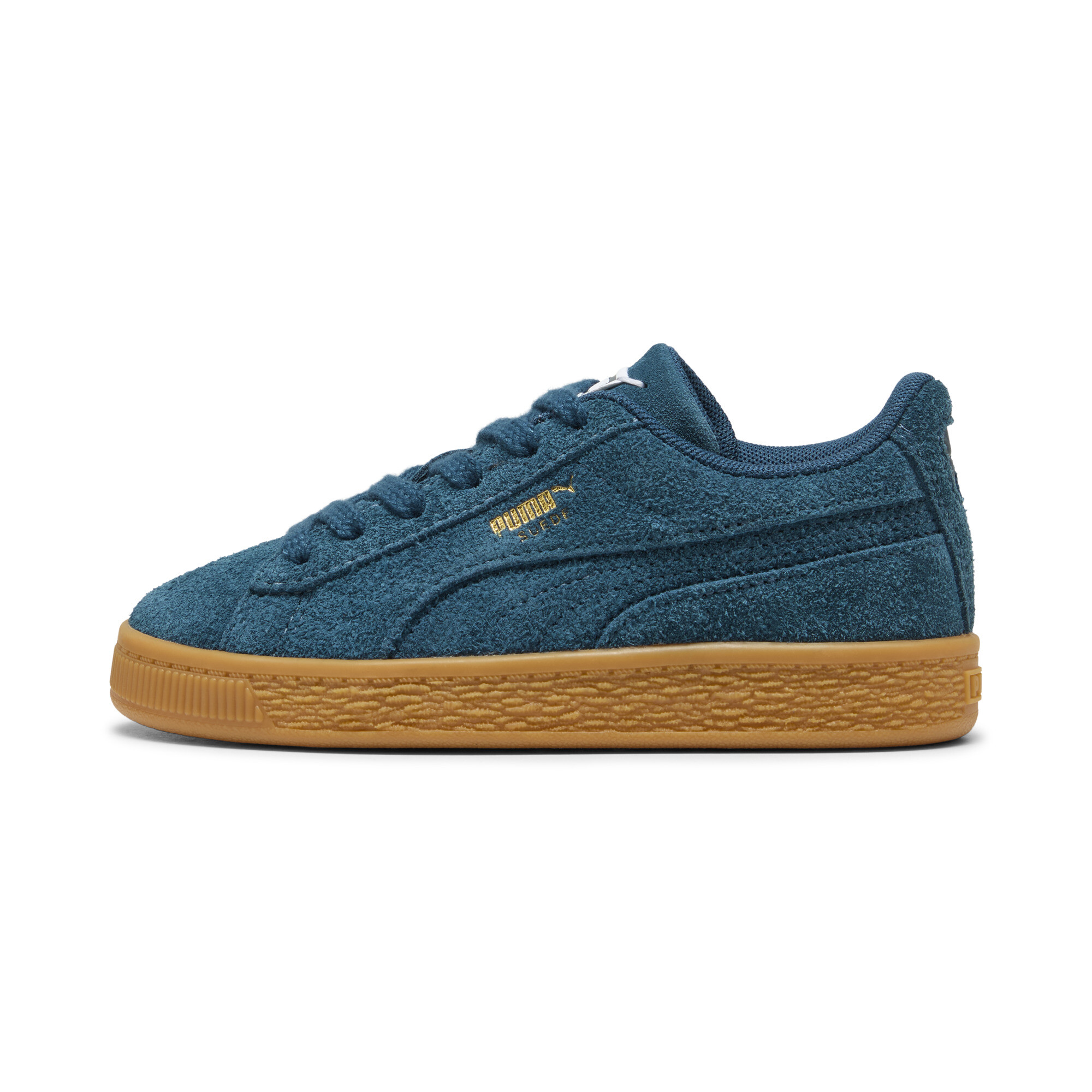 PUMA Suede Little Kids' Sneakers in Blue, Size 3