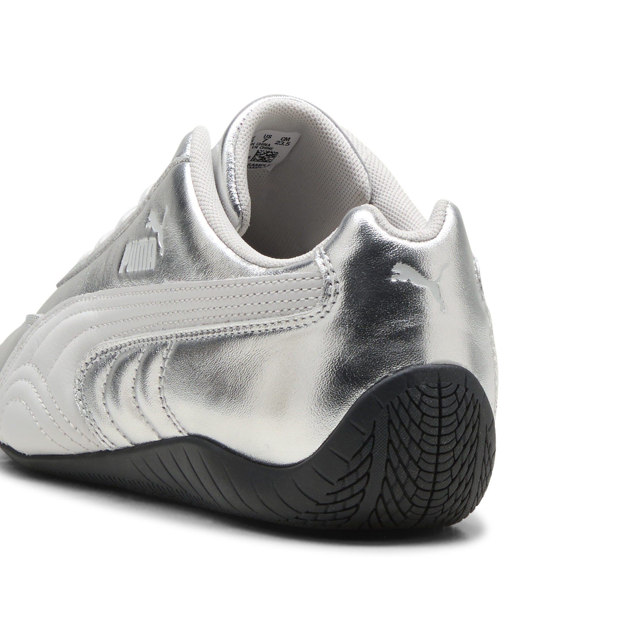 PUMA Speedcat Silver sneakers voor Dames, Zwart/Grijs, Maat 41 thumbnail 5
