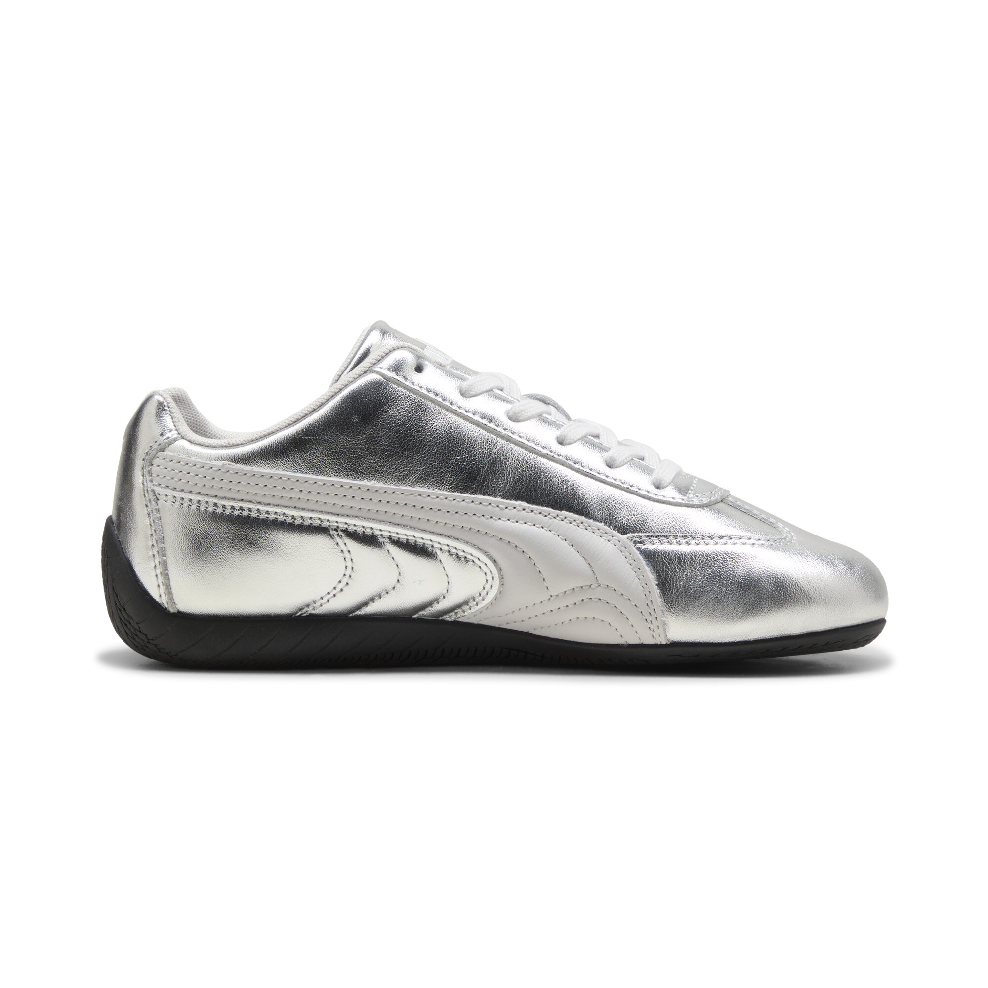 PUMA Speedcat Silver sneakers voor Dames, Zwart/Grijs, Maat 41 thumbnail 3