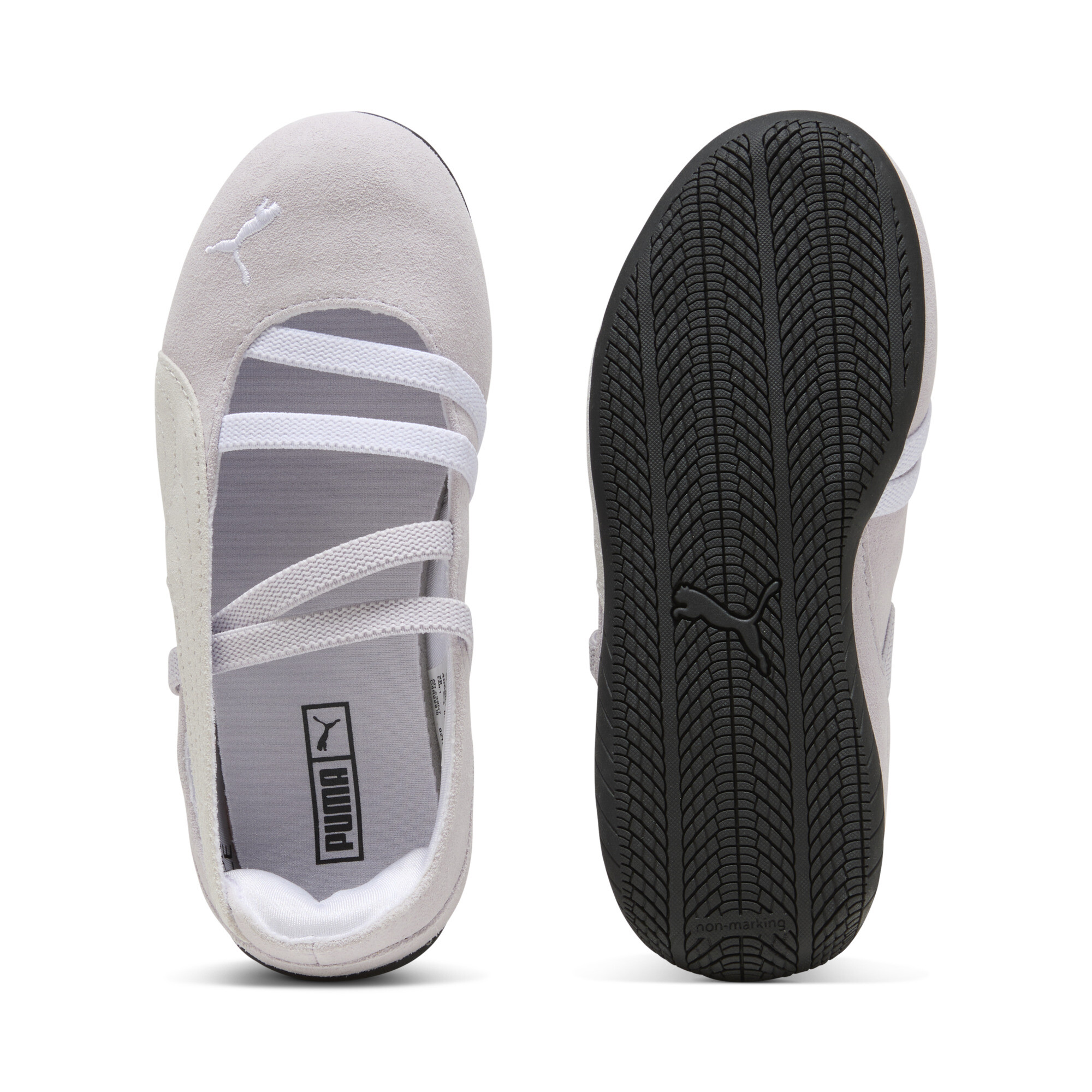 PUMA Speedcat ballerina's voor Dames, Wit, Maat 29 thumbnail 4