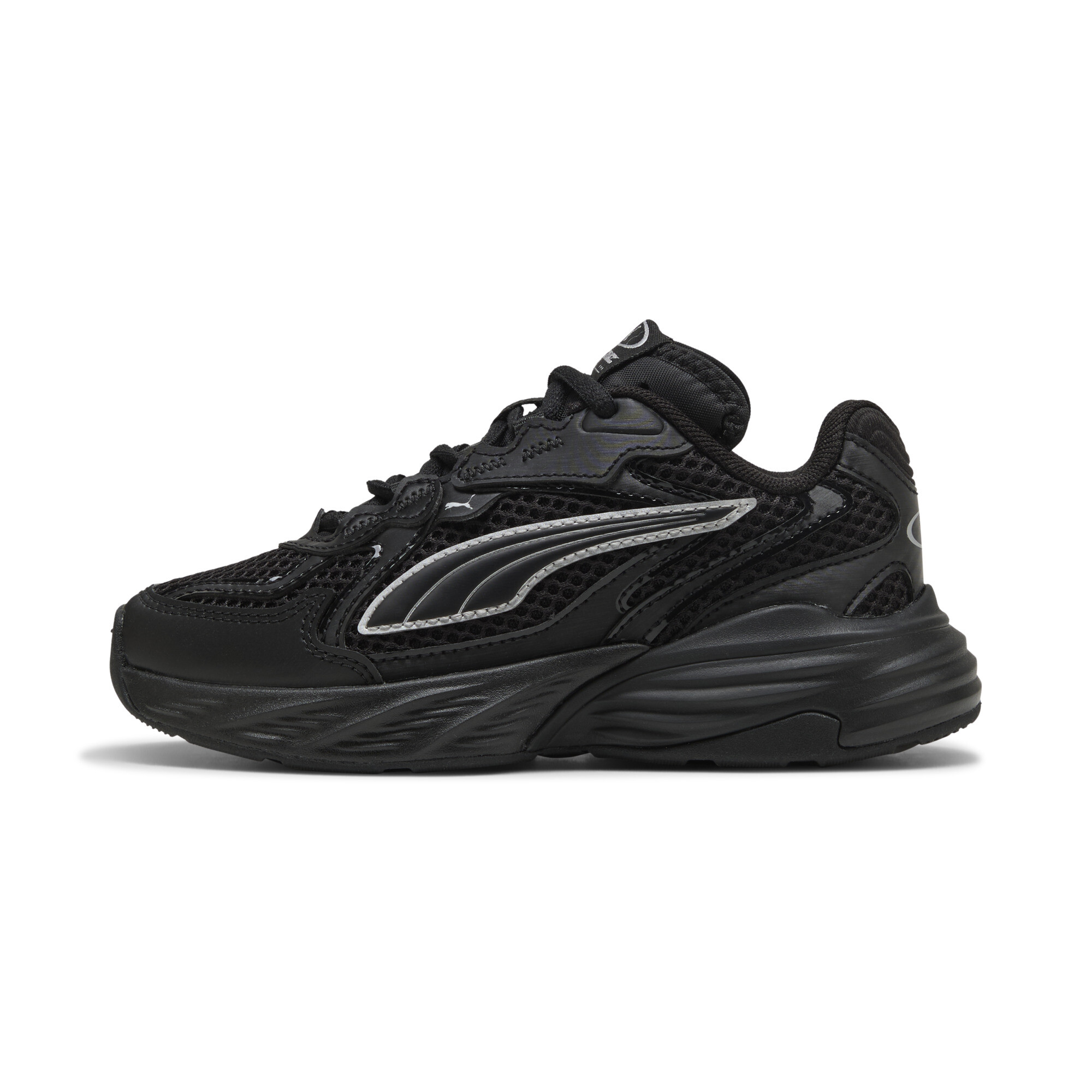 PUMA Fade Little Kids' Sneakers in Black, Size 11.5